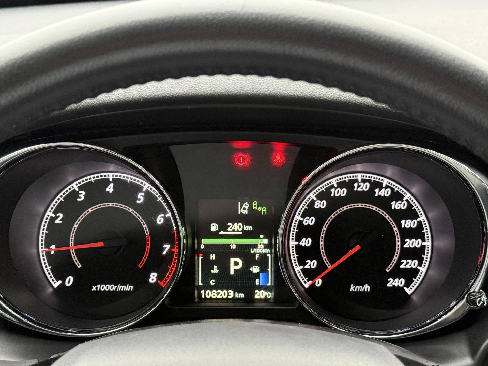 Mitsubishi ASX met kenteken G-285-HN – dashboard