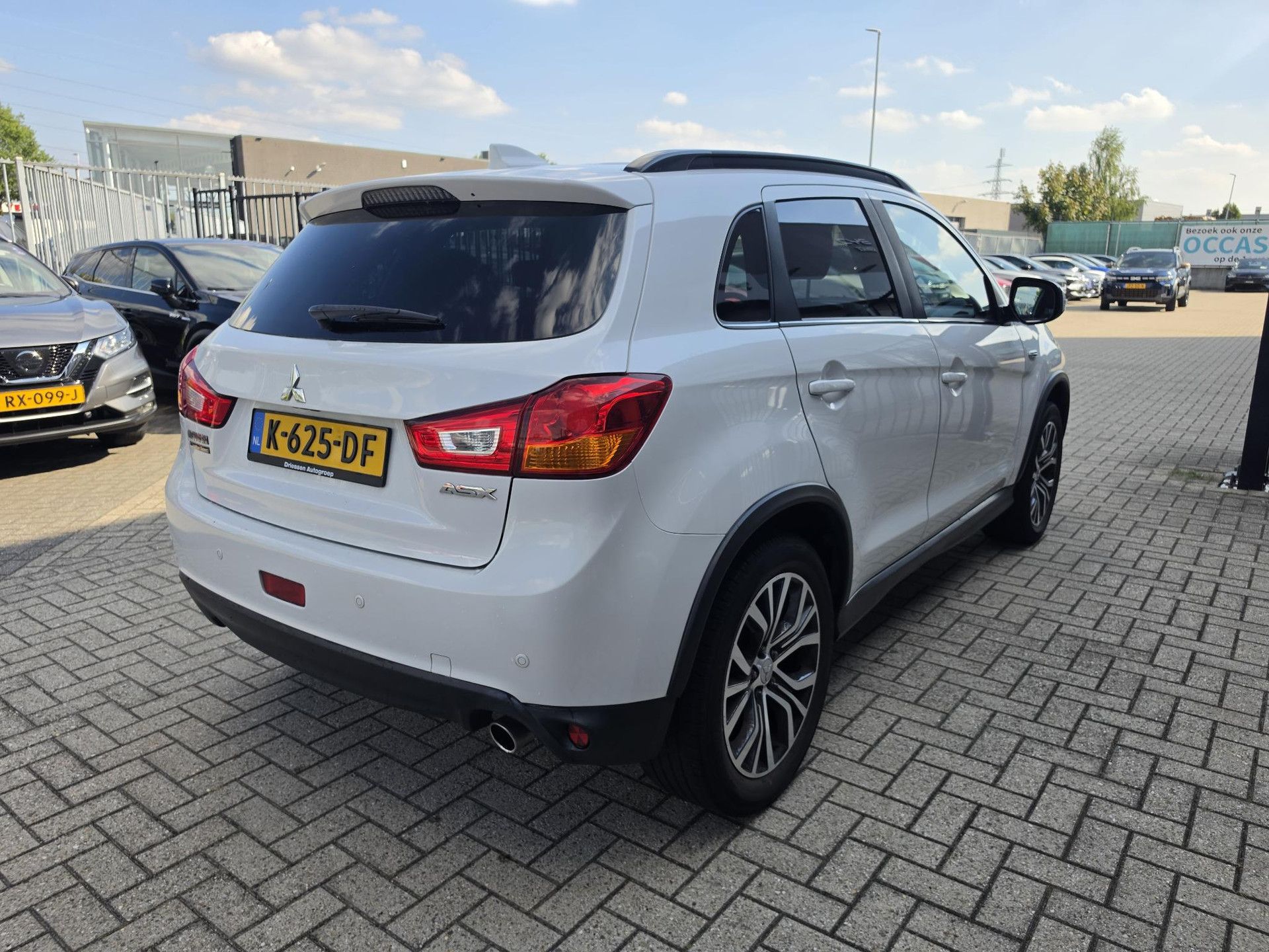 Mitsubishi ASX met kenteken K-625-DF – detailfoto