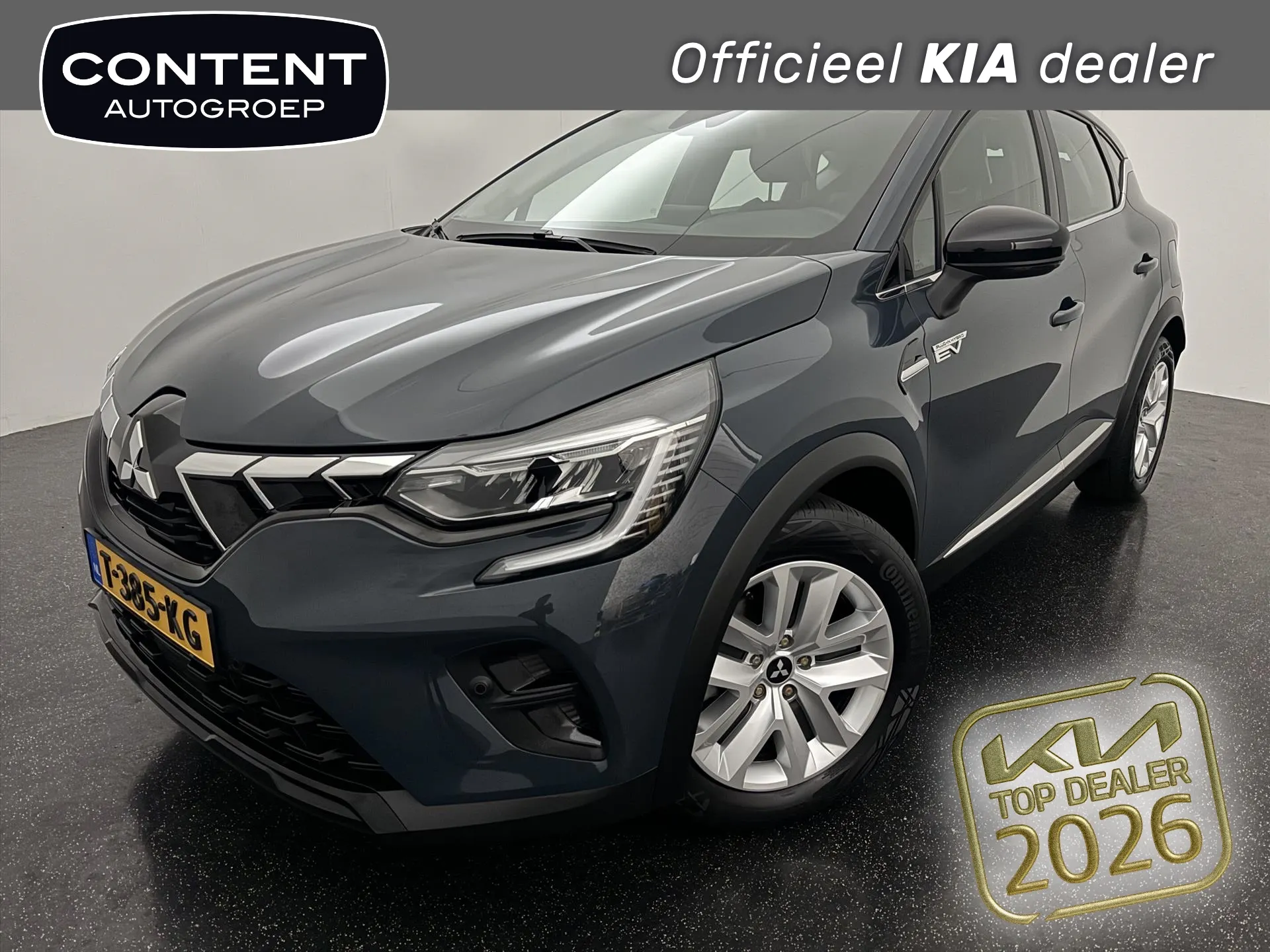 Mitsubishi ASX met kenteken T-385-KG – vooraanzicht