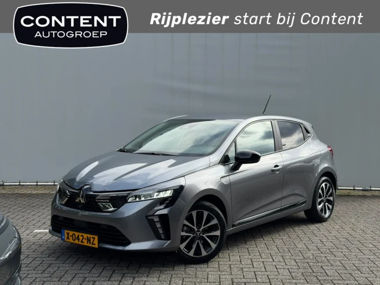 Mitsubishi Colt met kenteken X-042-NZ – vooraanzicht