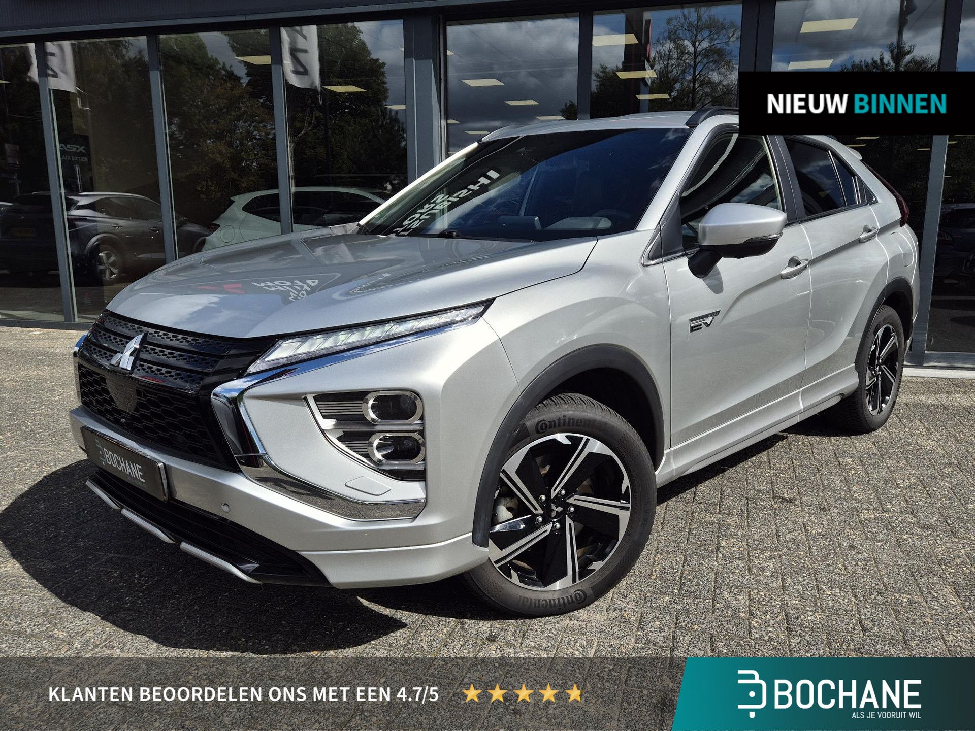 Mitsubishi EclipseCross met kenteken T-027-VP – vooraanzicht
