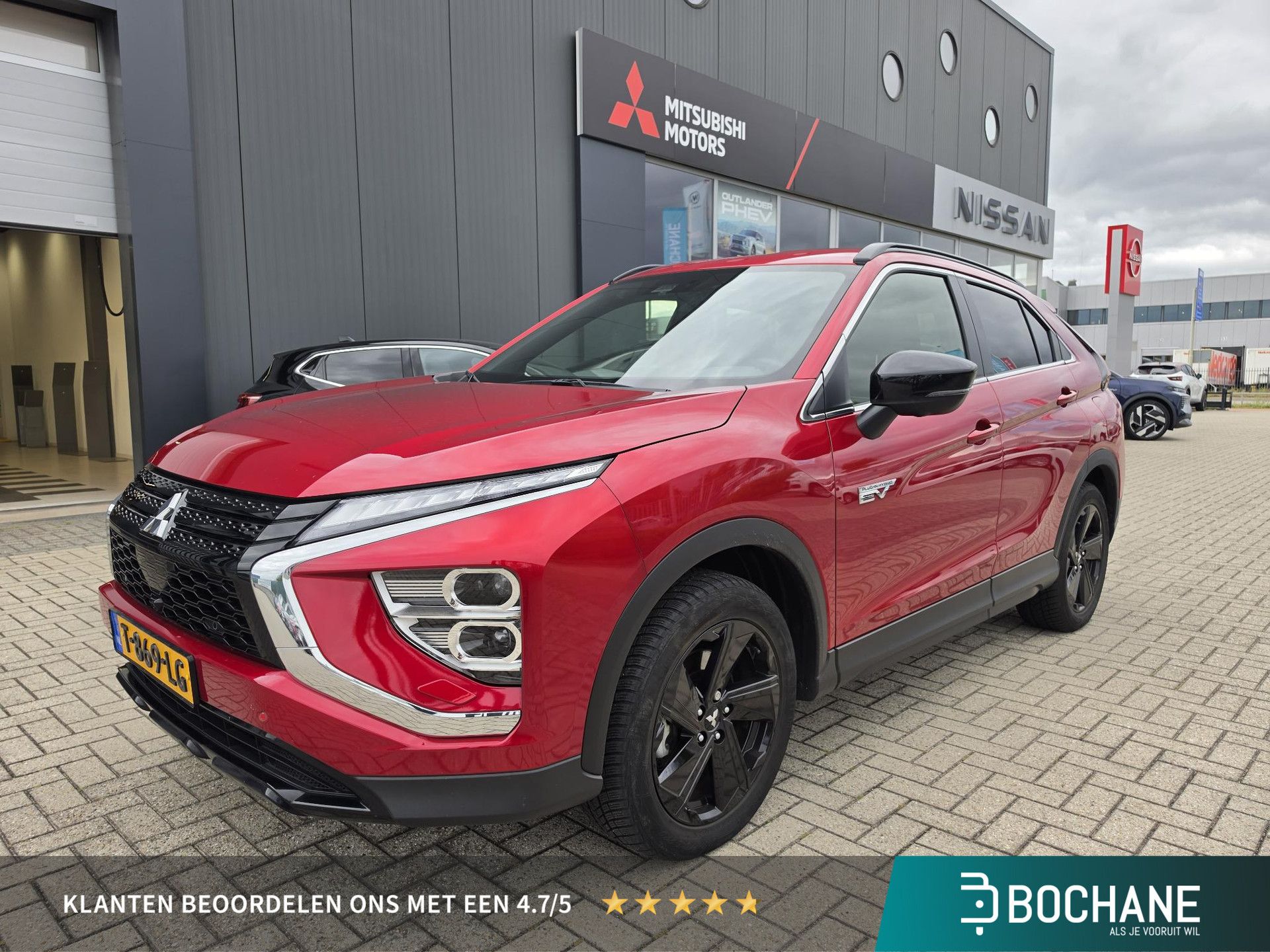 Mitsubishi EclipseCross met kenteken T-869-LG – vooraanzicht