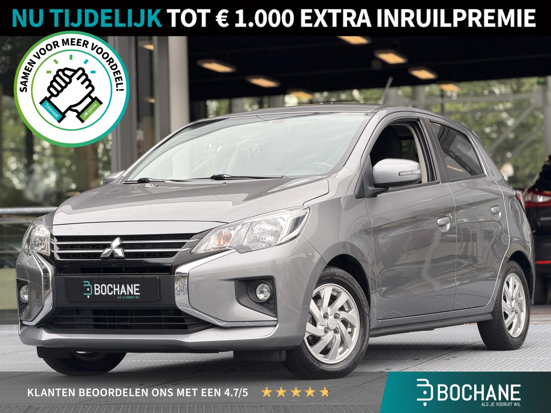 Mitsubishi SpaceStar financial lease – kenteken J-377-PB