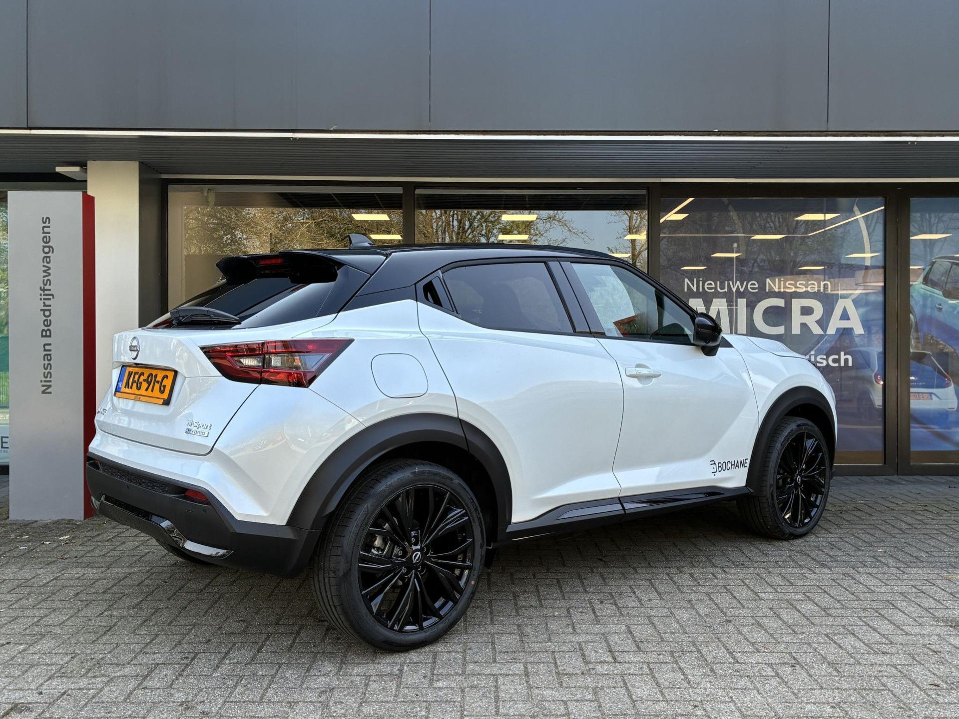 Nissan Juke met kenteken KFG-91-G – detailfoto