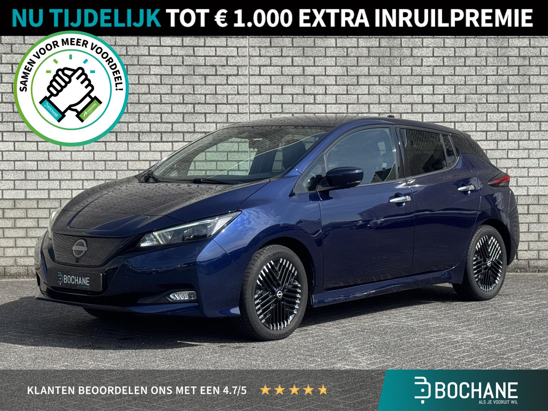 Nissan Leaf financial lease – kenteken S-826-BG