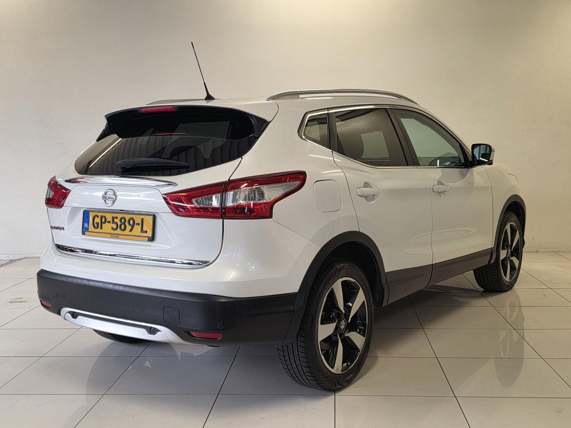 Nissan QASHQAI met kenteken GP-589-L – detailfoto