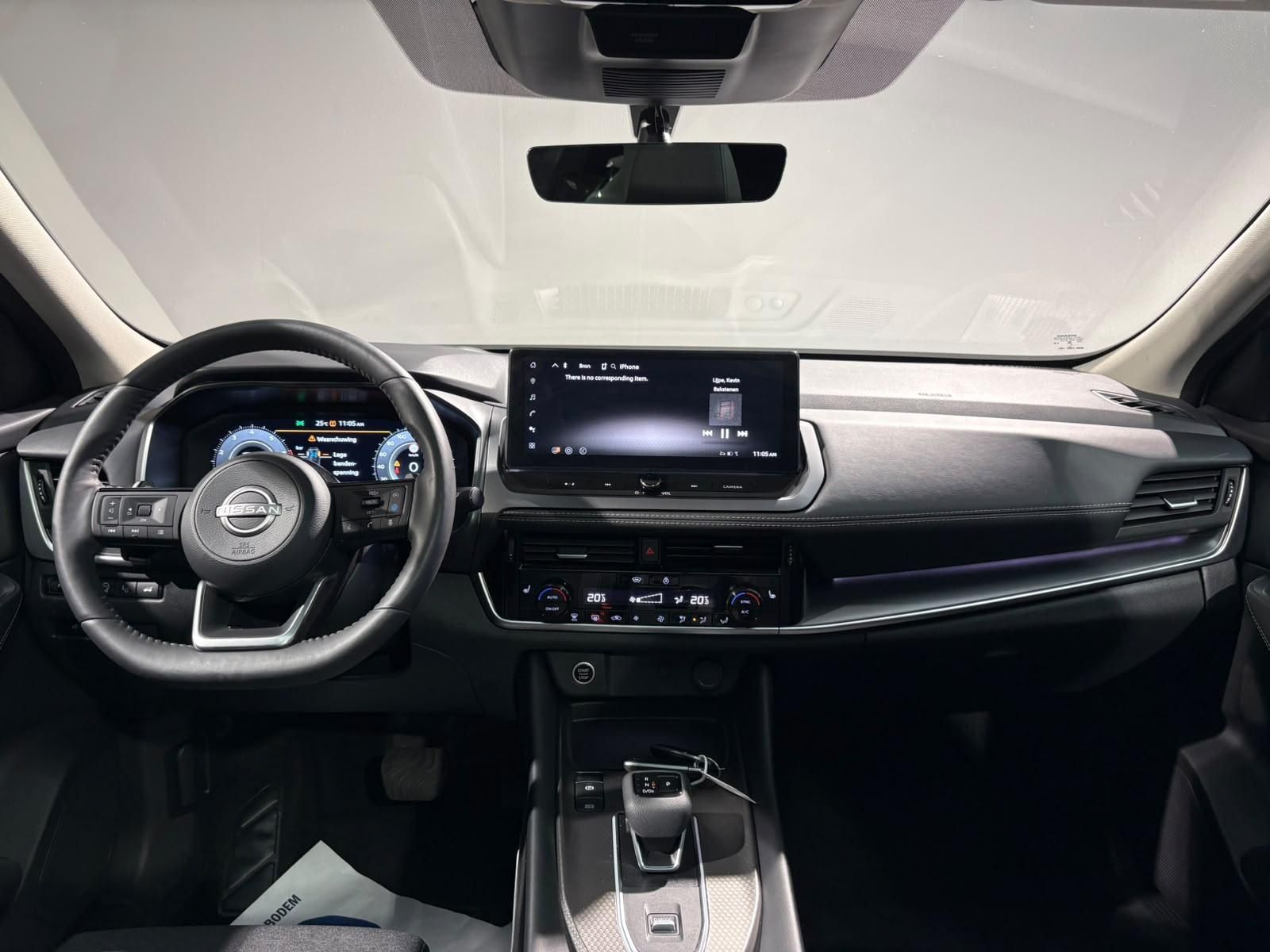 Nissan QASHQAI met kenteken KHV-61-B – interieur