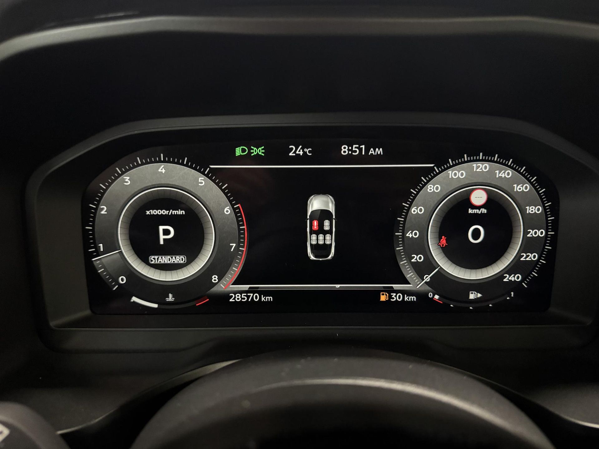 Nissan QASHQAI met kenteken KRZ-27-S – dashboard