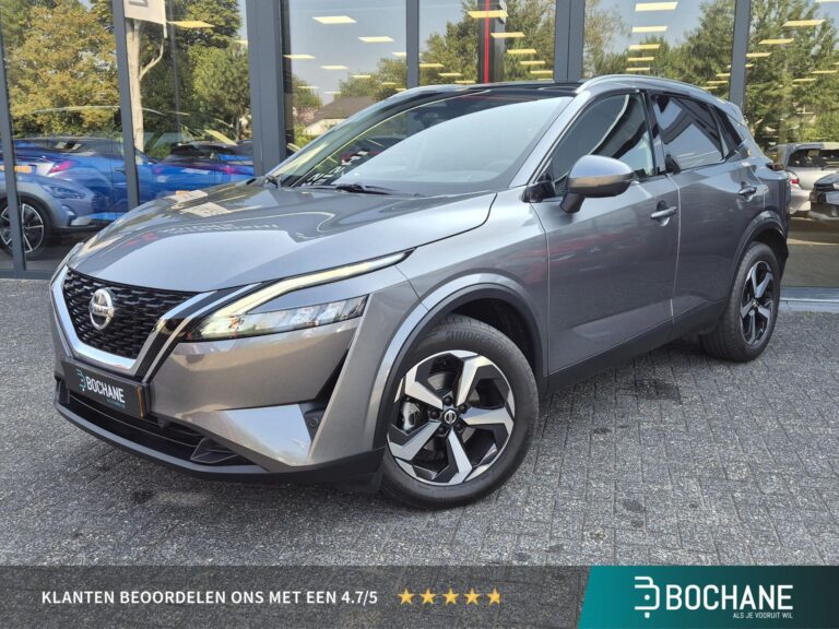 Nissan QASHQAI met kenteken P-456-PB – vooraanzicht