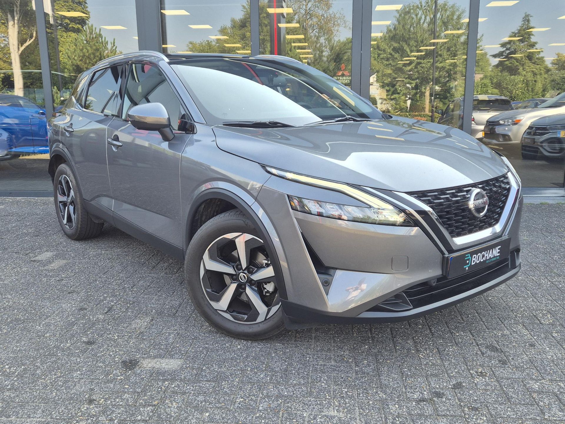 Nissan QASHQAI met kenteken P-456-PB – dashboard