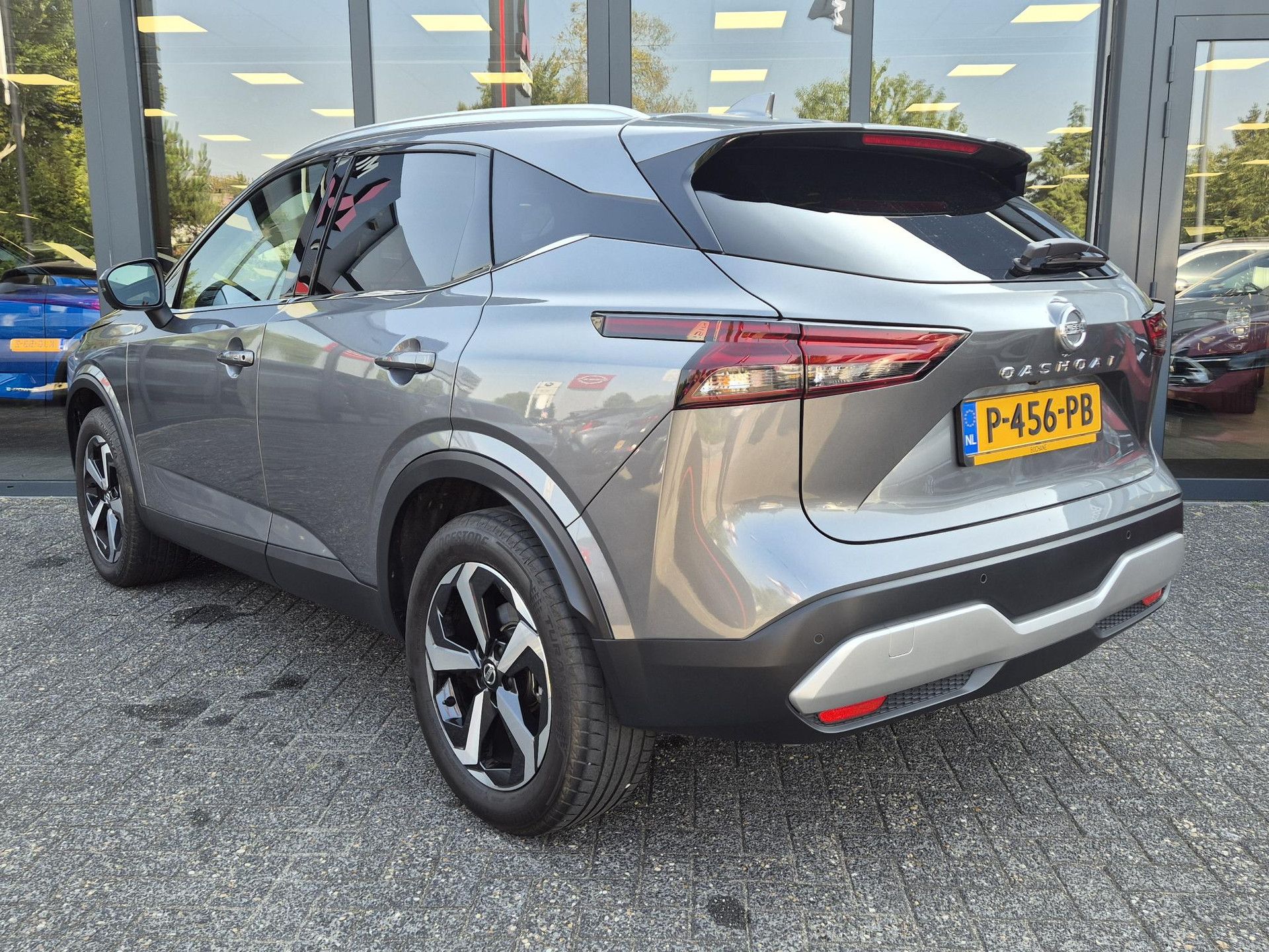 Nissan QASHQAI met kenteken P-456-PB – detailfoto