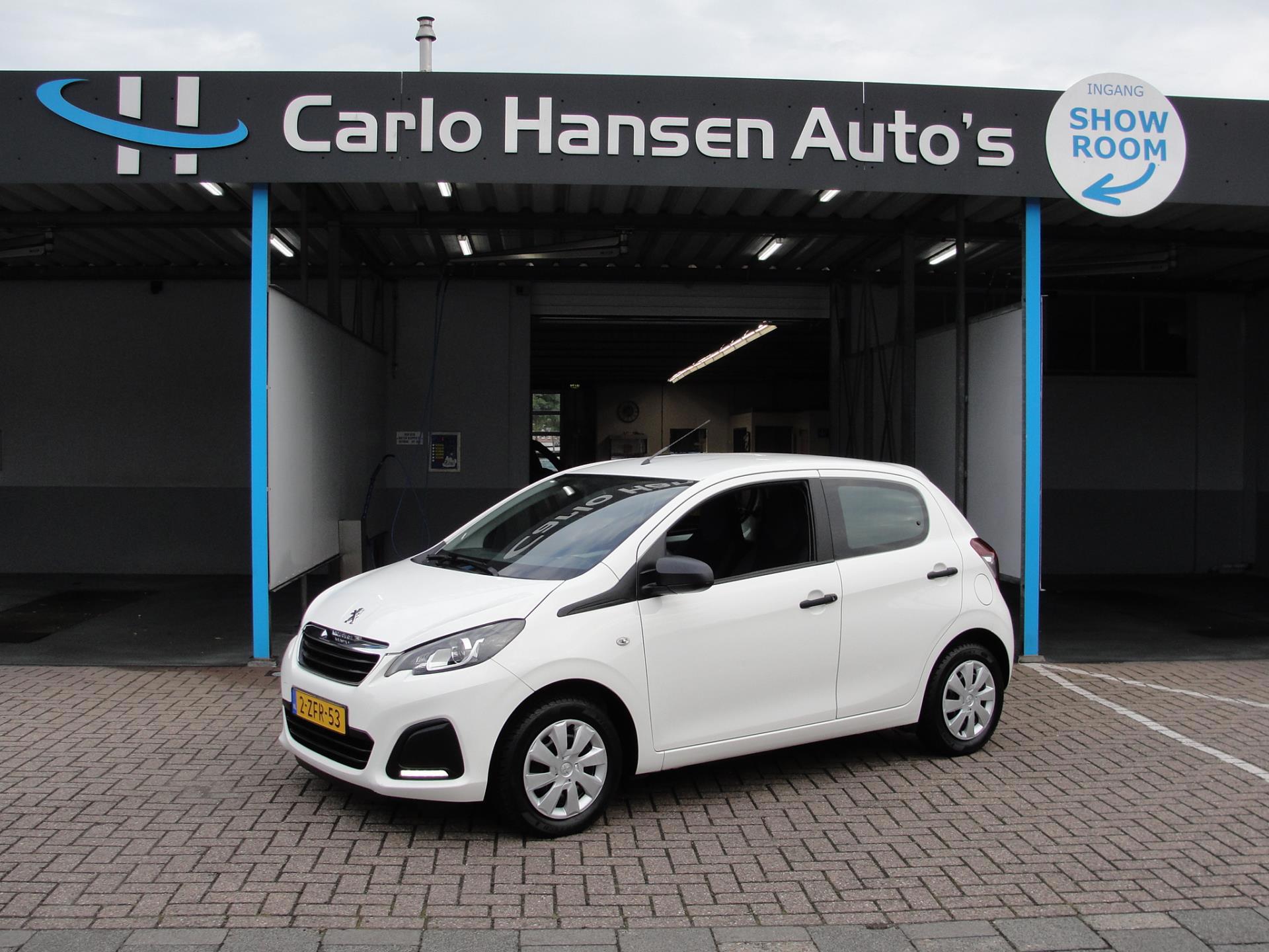 Peugeot 108 met kenteken 2-ZFR-53 – vooraanzicht