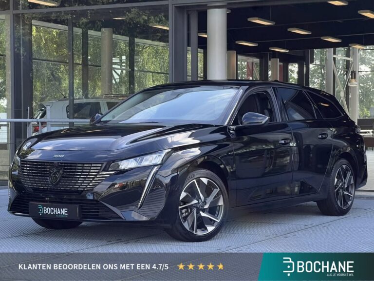 Peugeot 308 met kenteken KSG-34-L – vooraanzicht