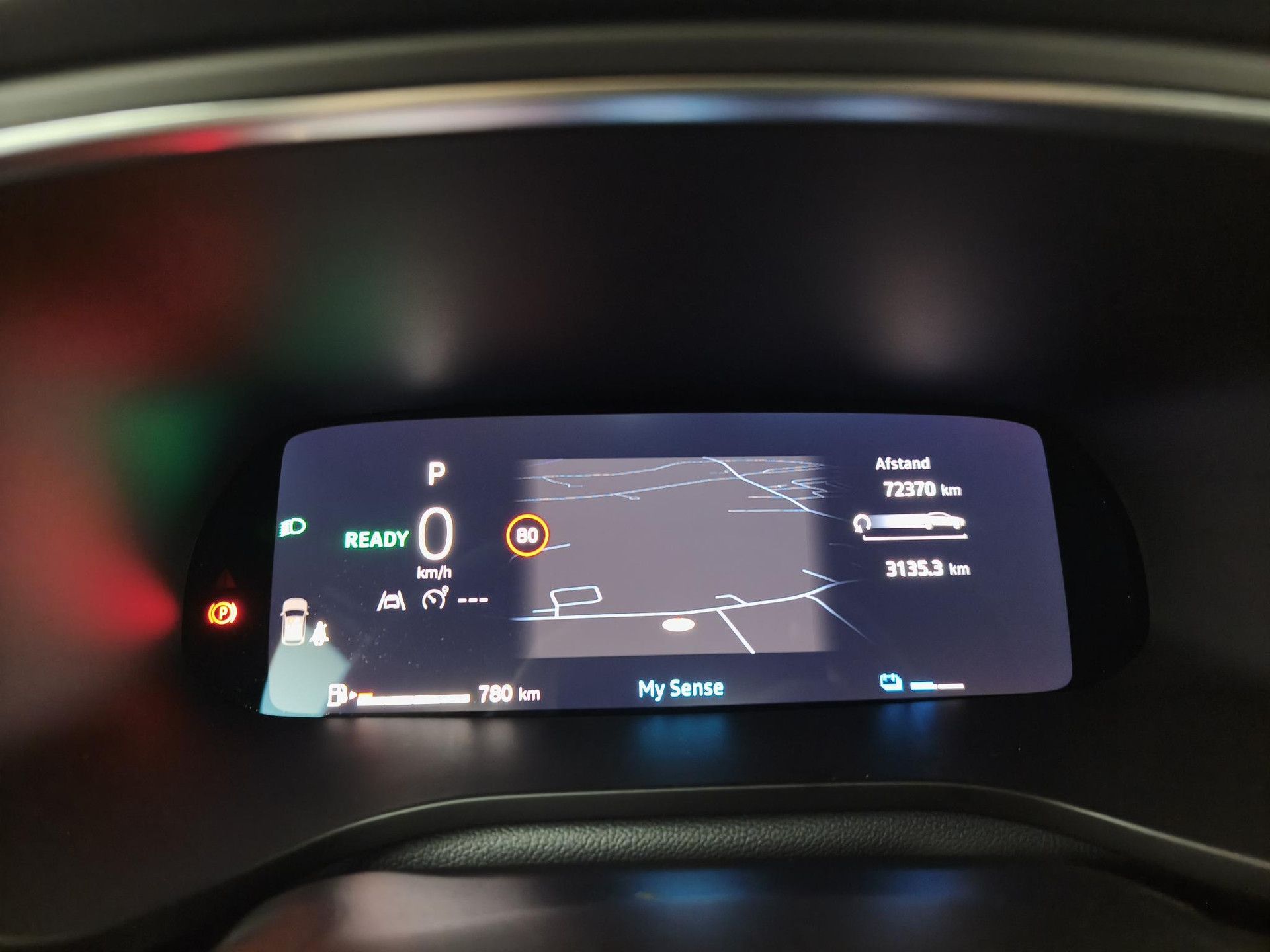 Renault Arkana met kenteken GPZ-75-K – dashboard