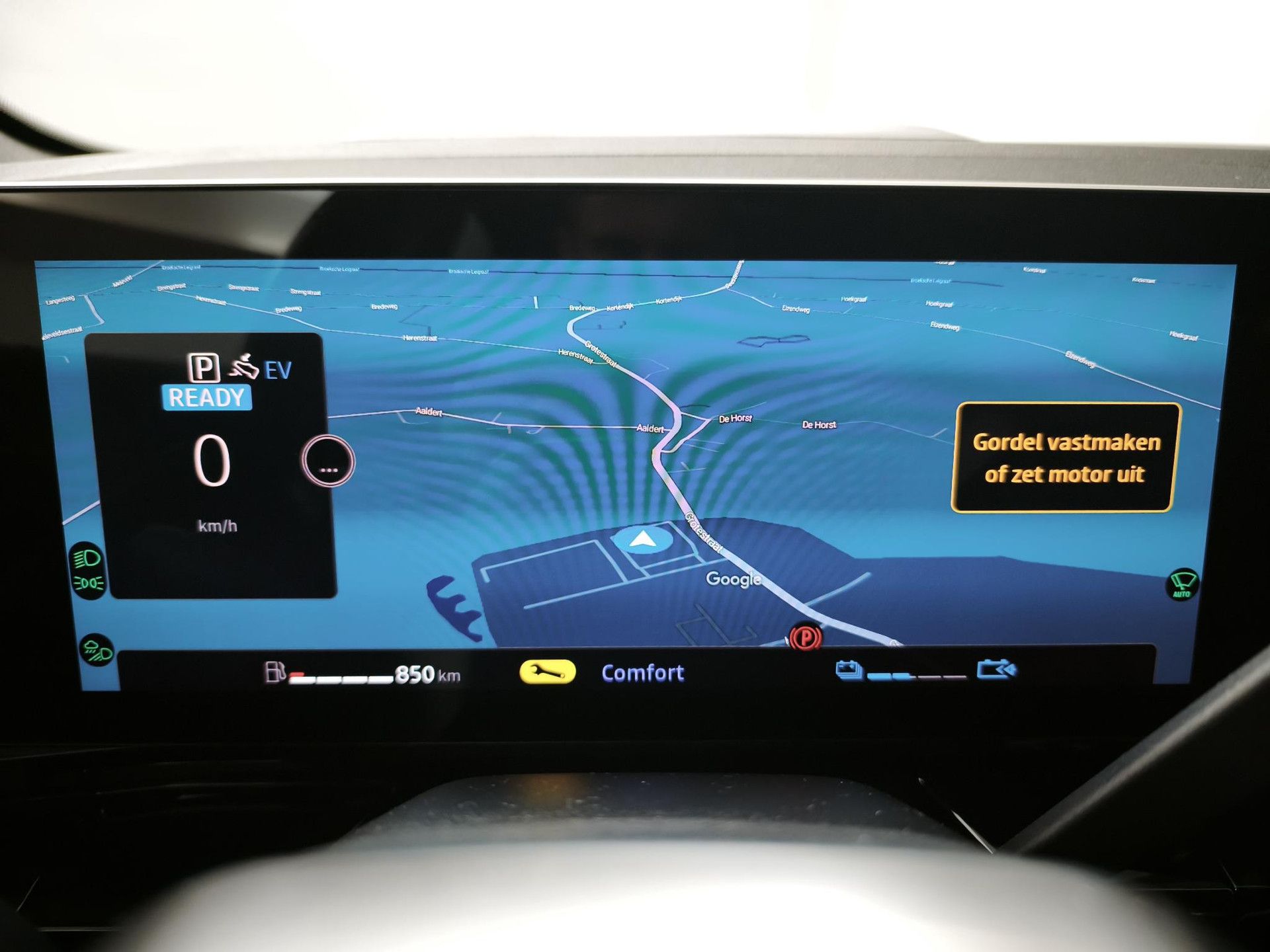 Renault Austral met kenteken GHV-40-L – dashboard