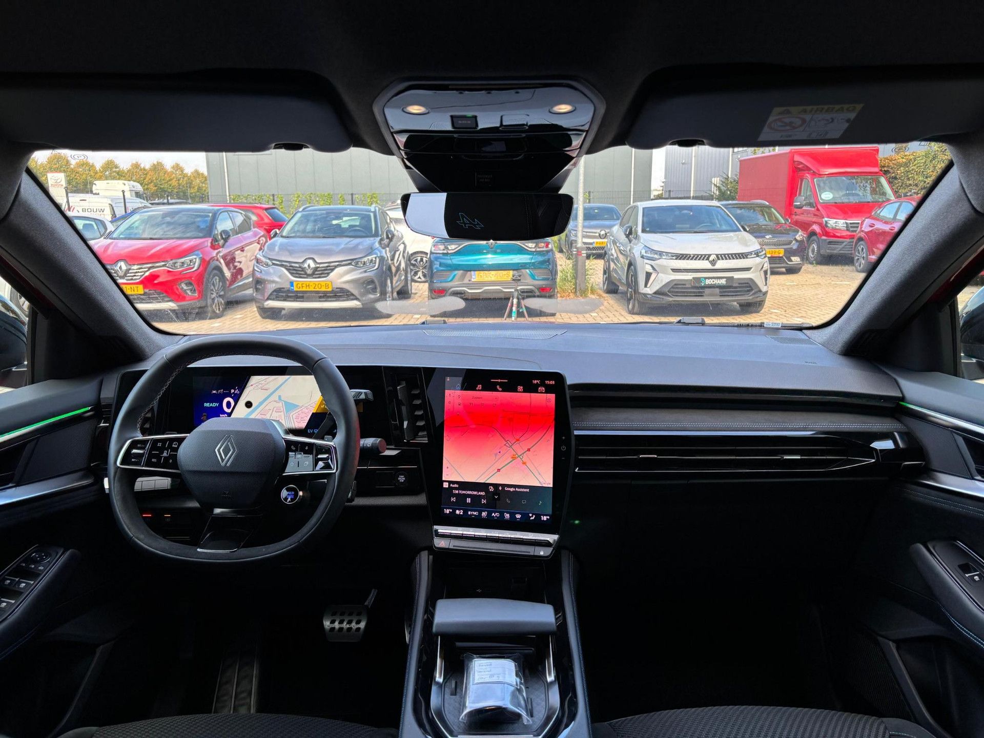Renault Austral met kenteken JDV-87-G – interieur