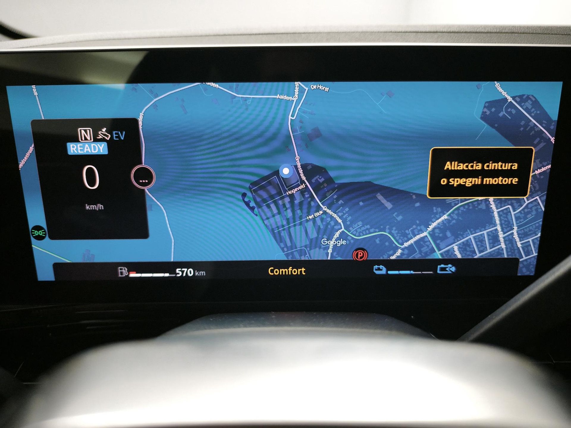 Renault Austral met kenteken KLL-36-L – dashboard