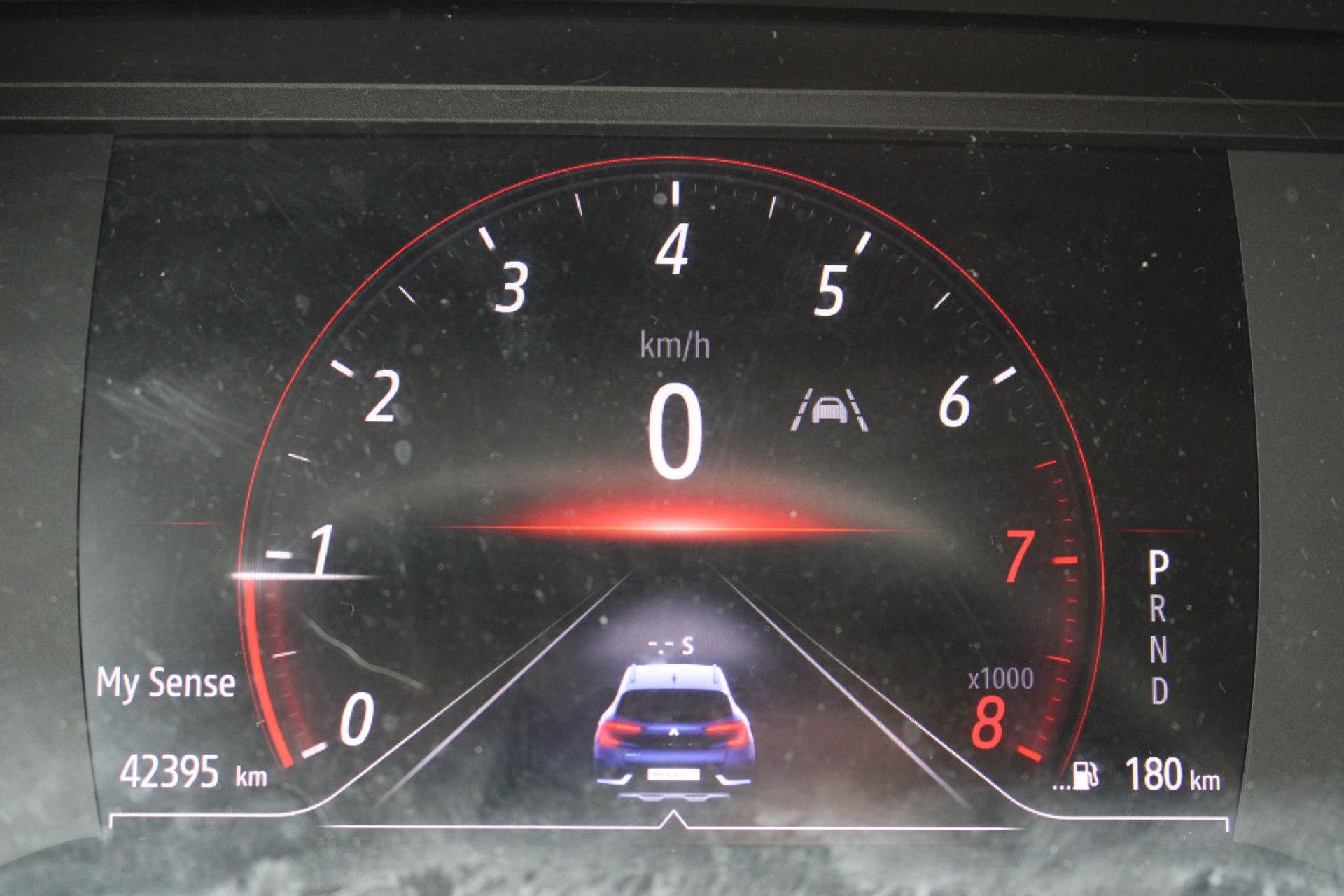 Renault Captur met kenteken H-312-XT – dashboard
