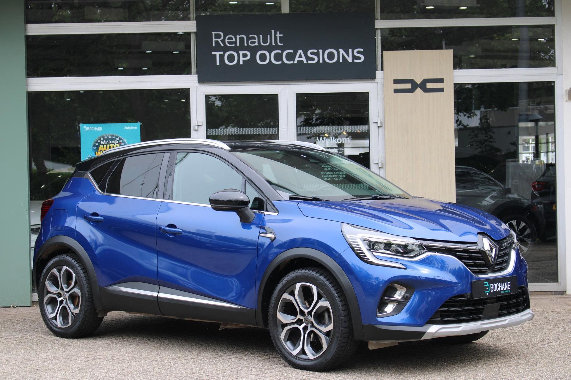 Renault Captur met kenteken H-312-XT – detailfoto