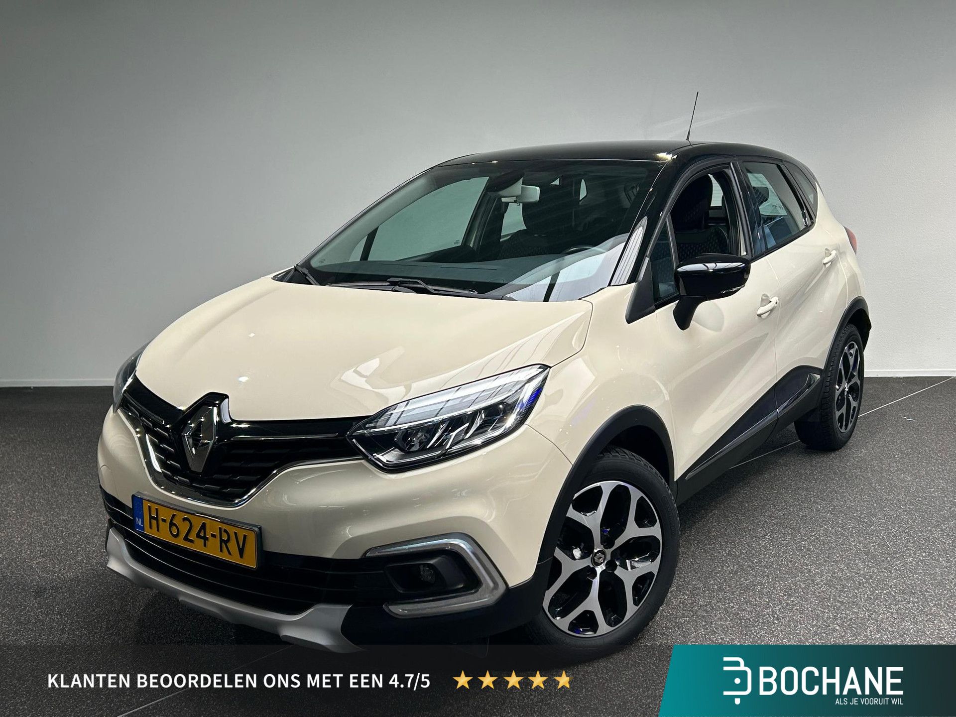 Renault Captur met kenteken H-624-RV – vooraanzicht
