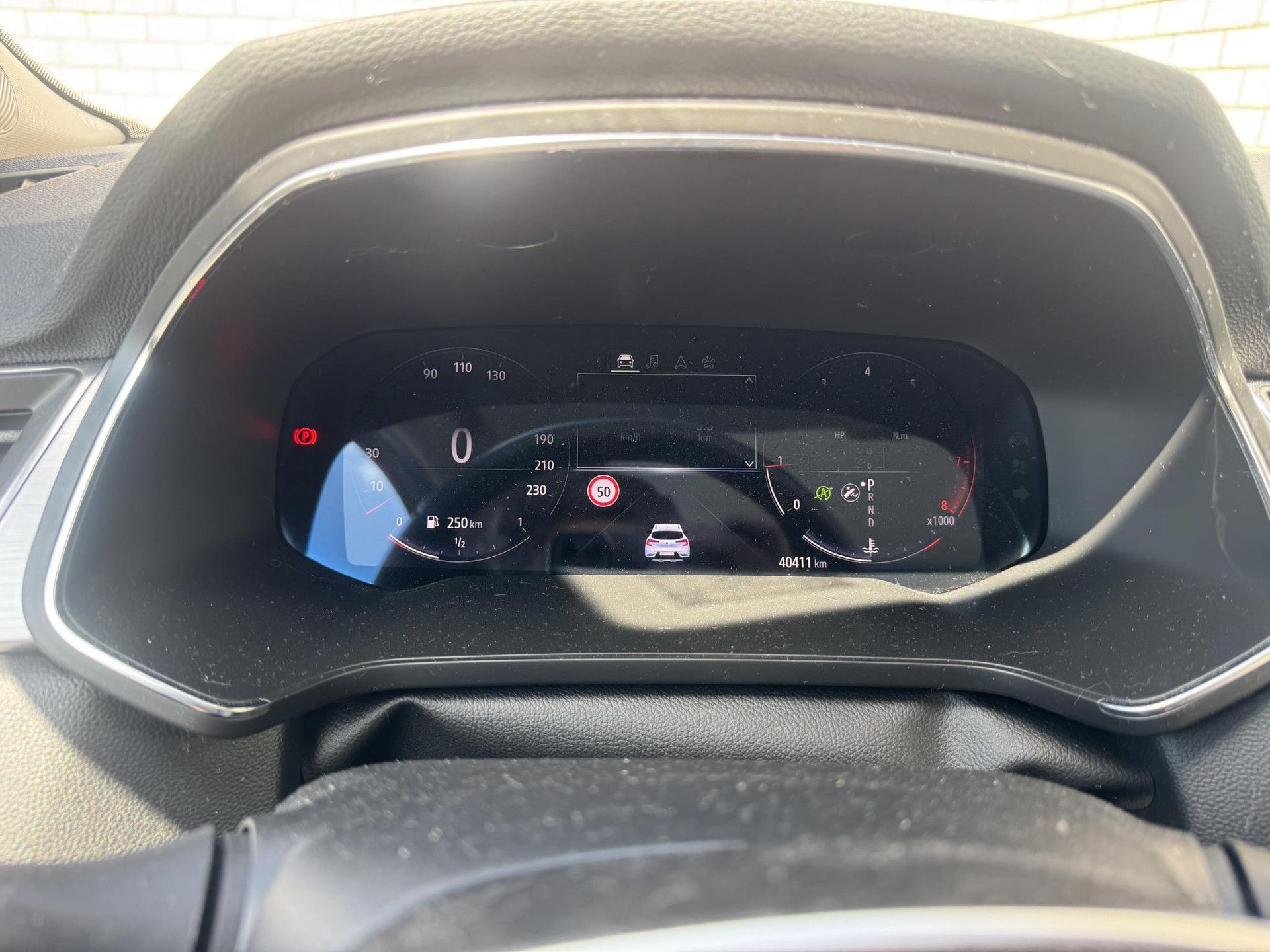 Renault Captur met kenteken N-955-GN – dashboard