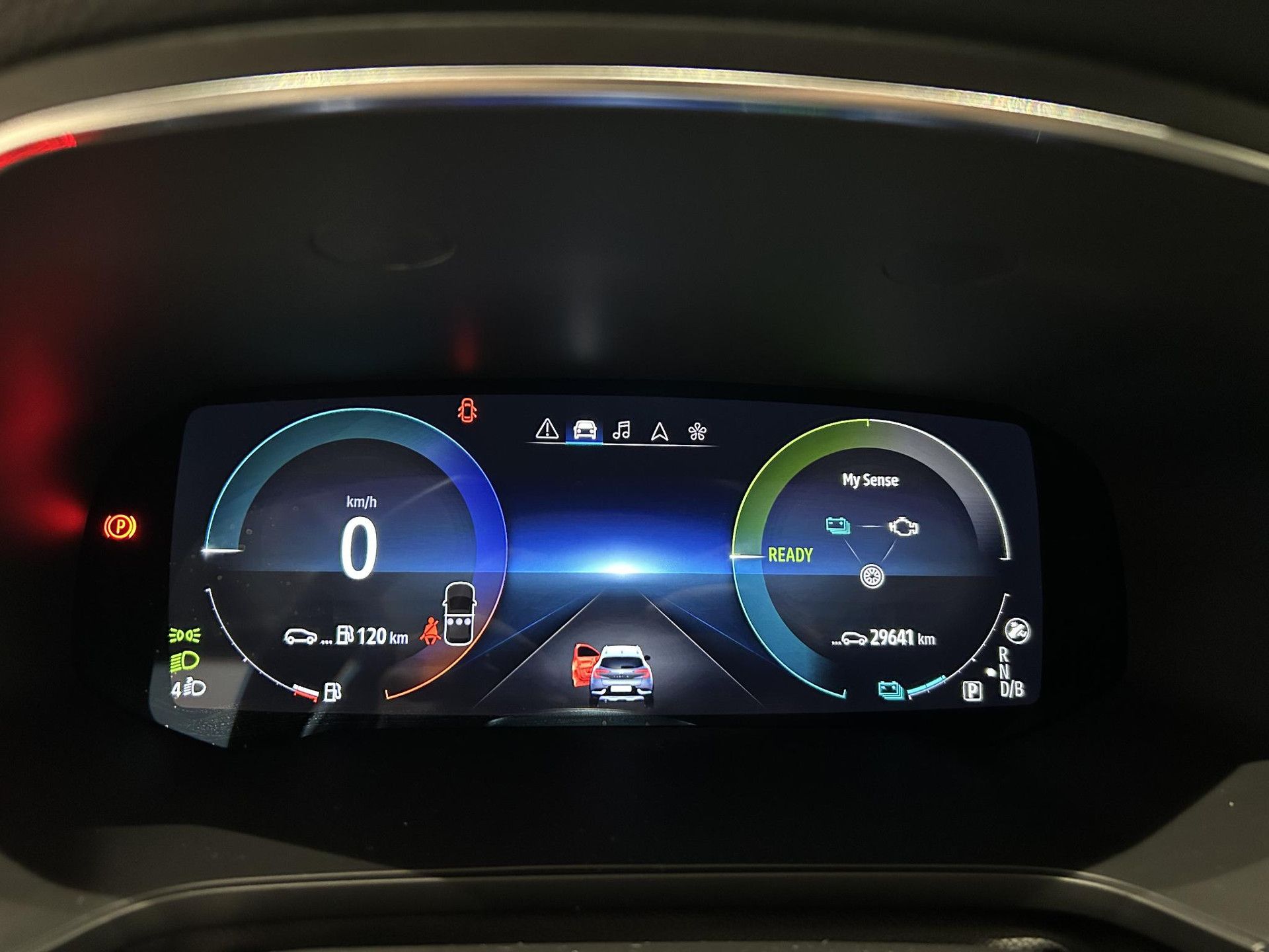 Renault Captur met kenteken S-558-ZF – dashboard