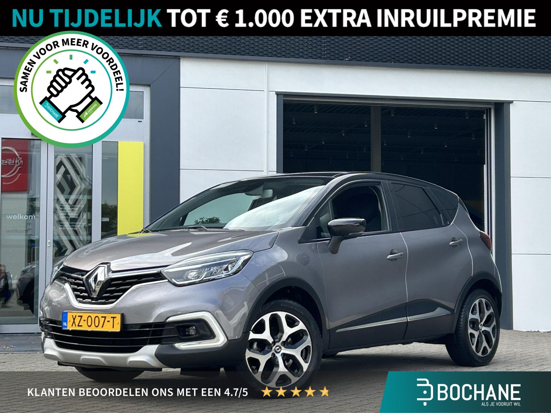 Renault Captur financial lease – kenteken XZ-007-T