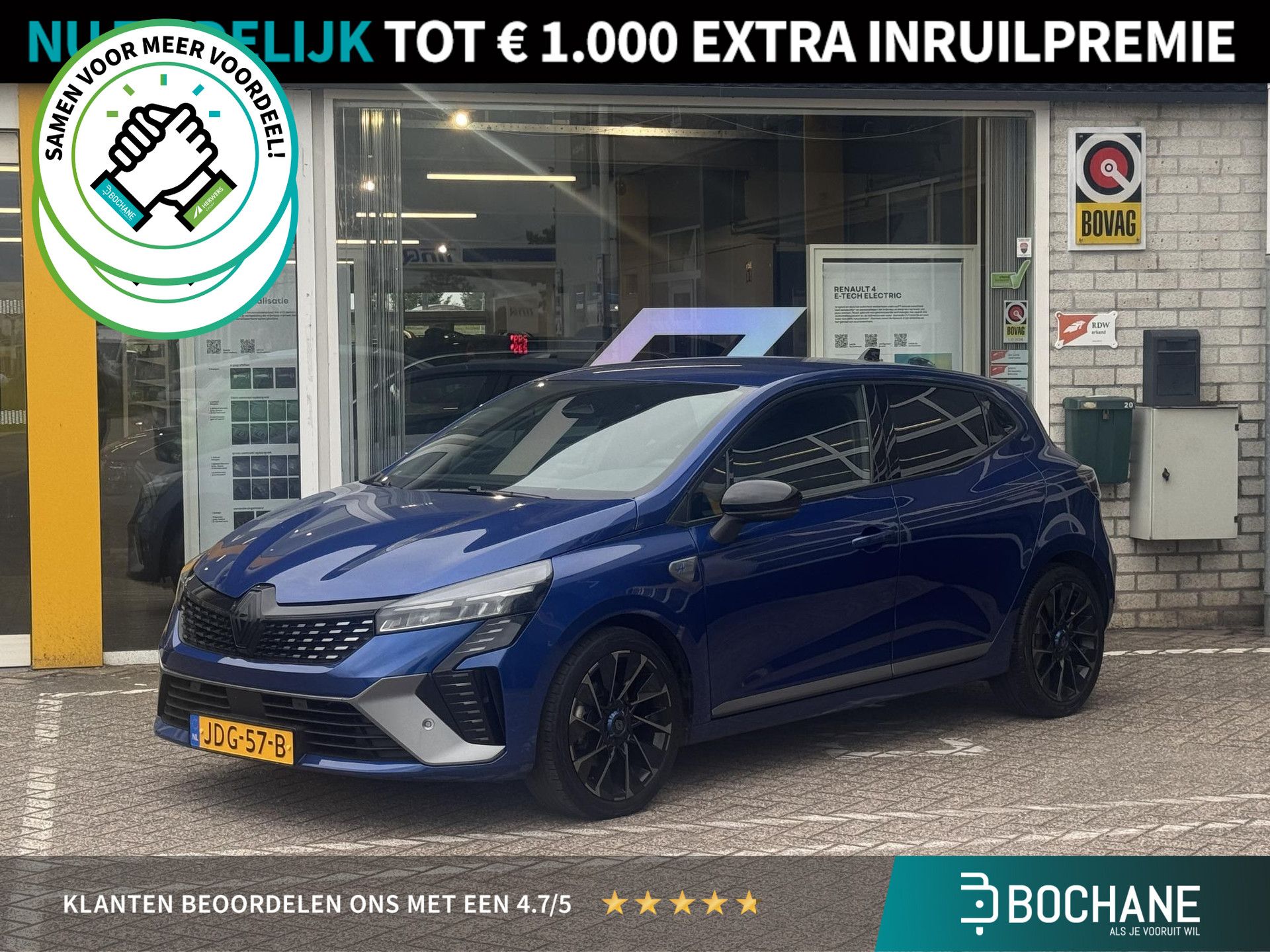 Renault Clio financial lease – kenteken JDG-57-B