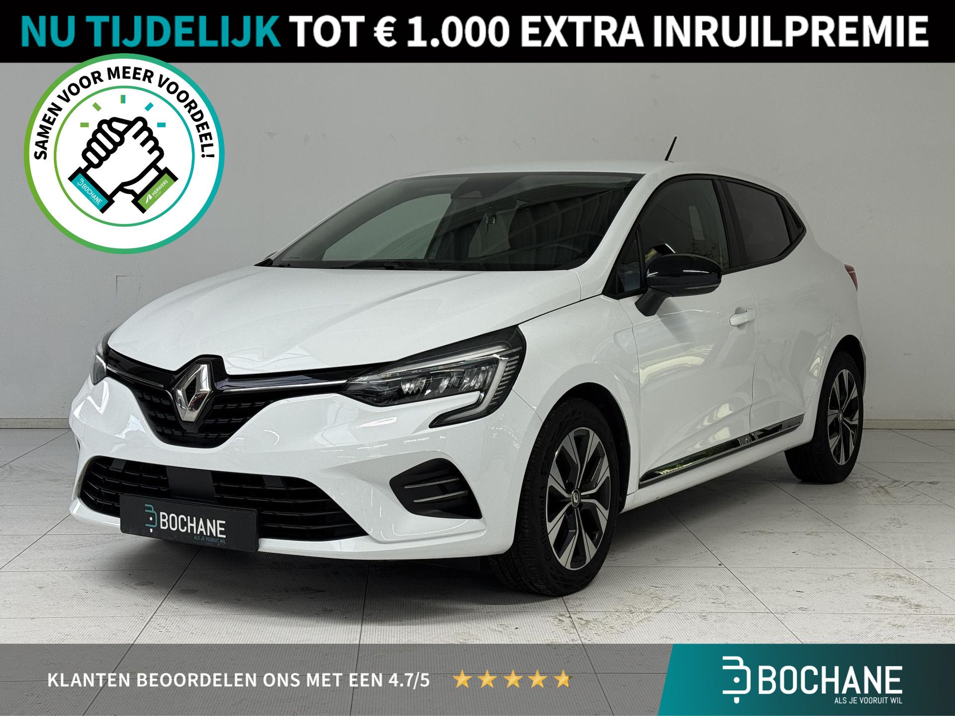 Renault Clio financial lease – kenteken R-431-XS
