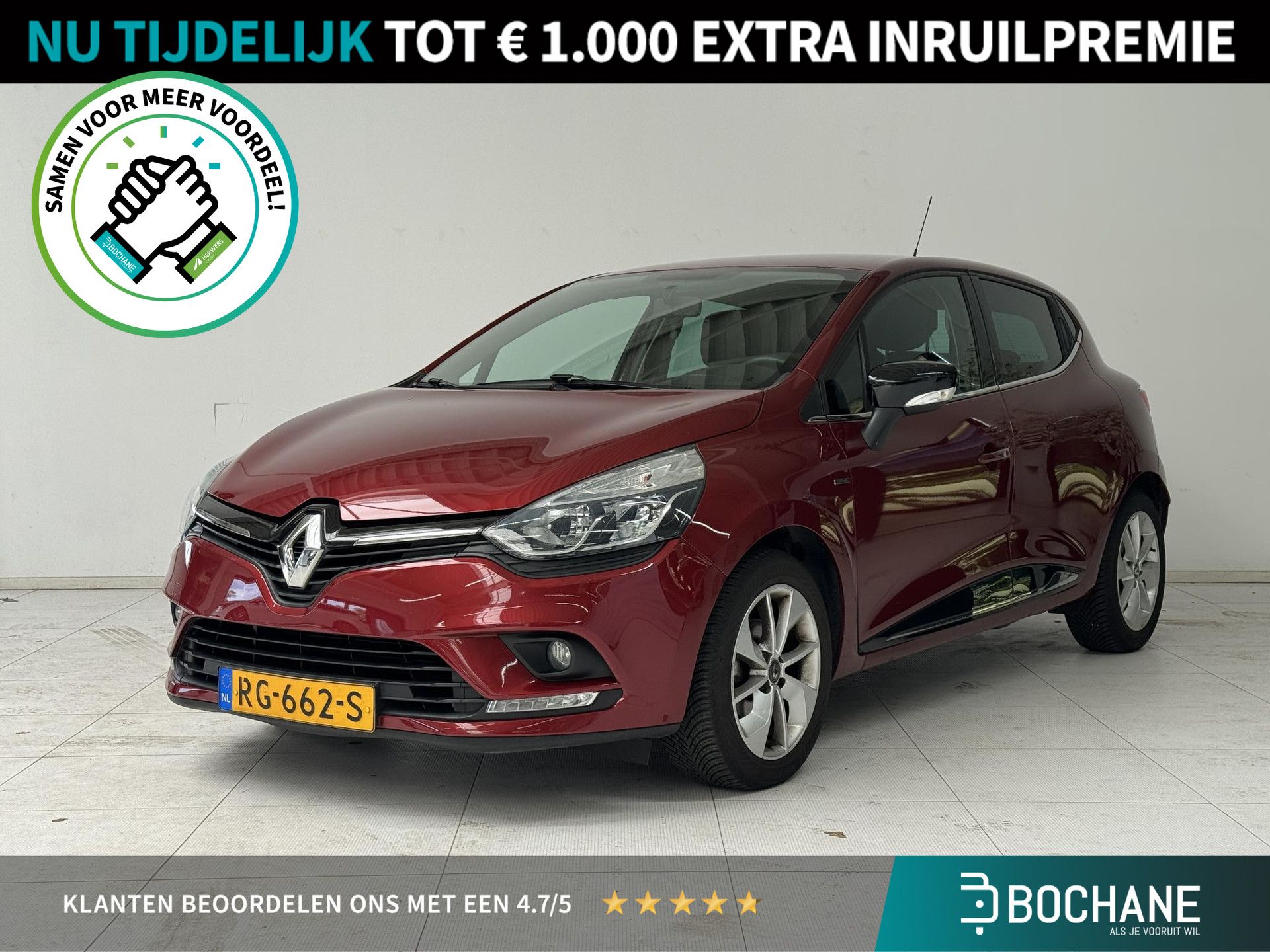 Renault Clio financial lease – kenteken RG-662-S