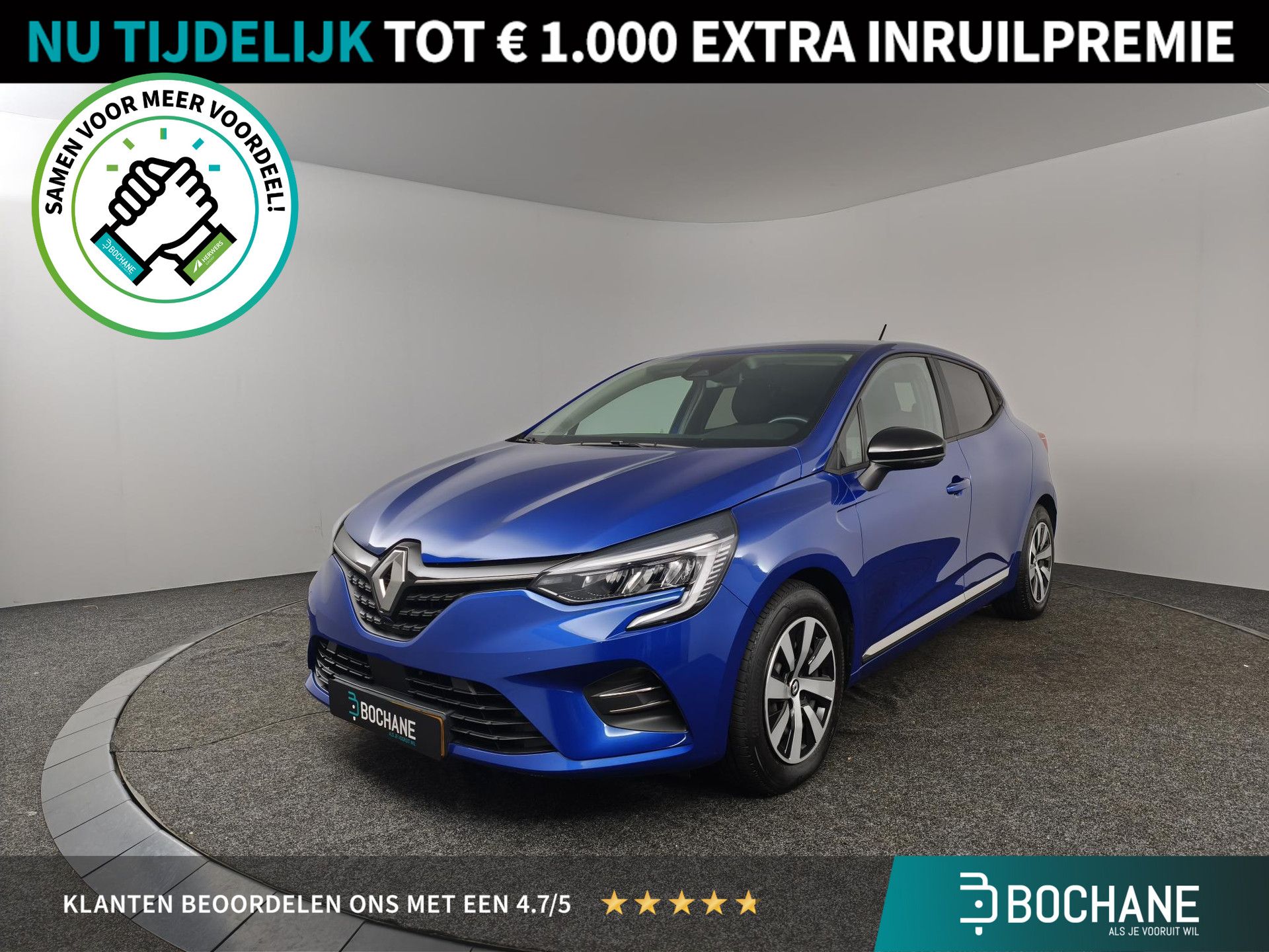 Renault Clio financial lease – kenteken T-165-LL