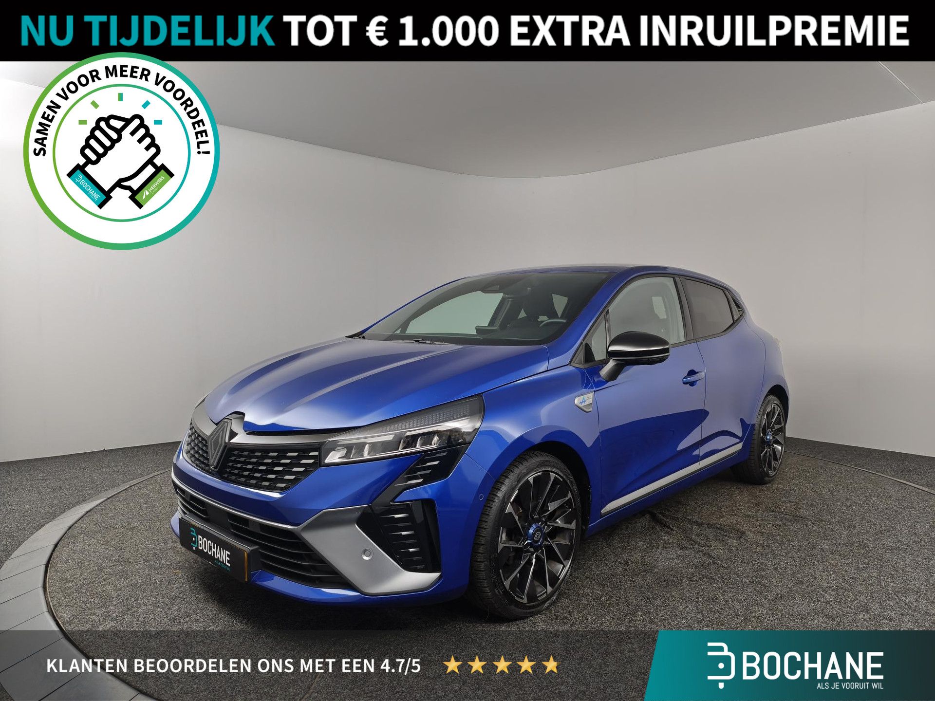 Renault Clio financial lease – kenteken X-275-JT