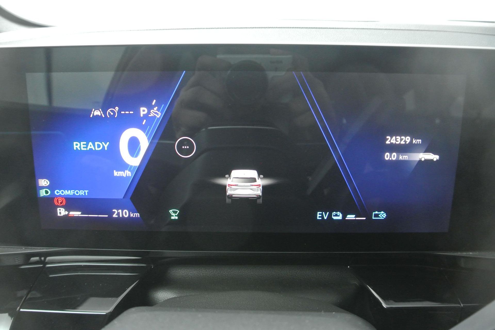 Renault Espace met kenteken JVZ-16-N – dashboard