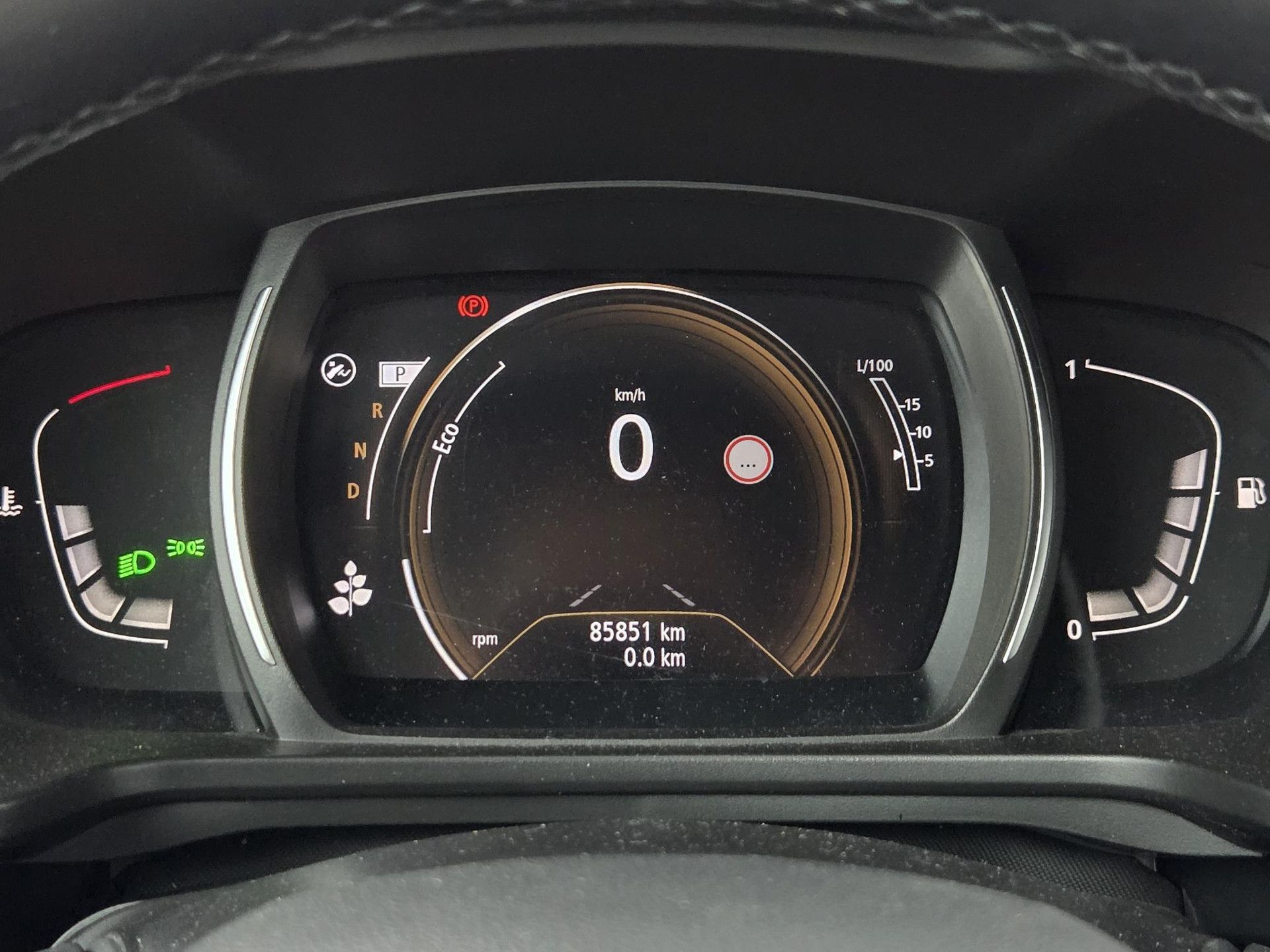 Renault Kadjar met kenteken N-156-XG – dashboard