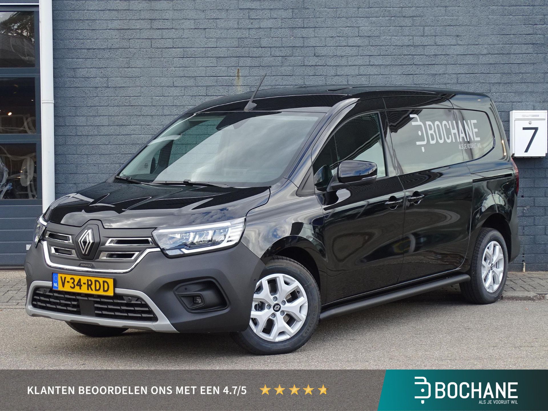 Renault Kangoo met kenteken V-34-RDD – vooraanzicht