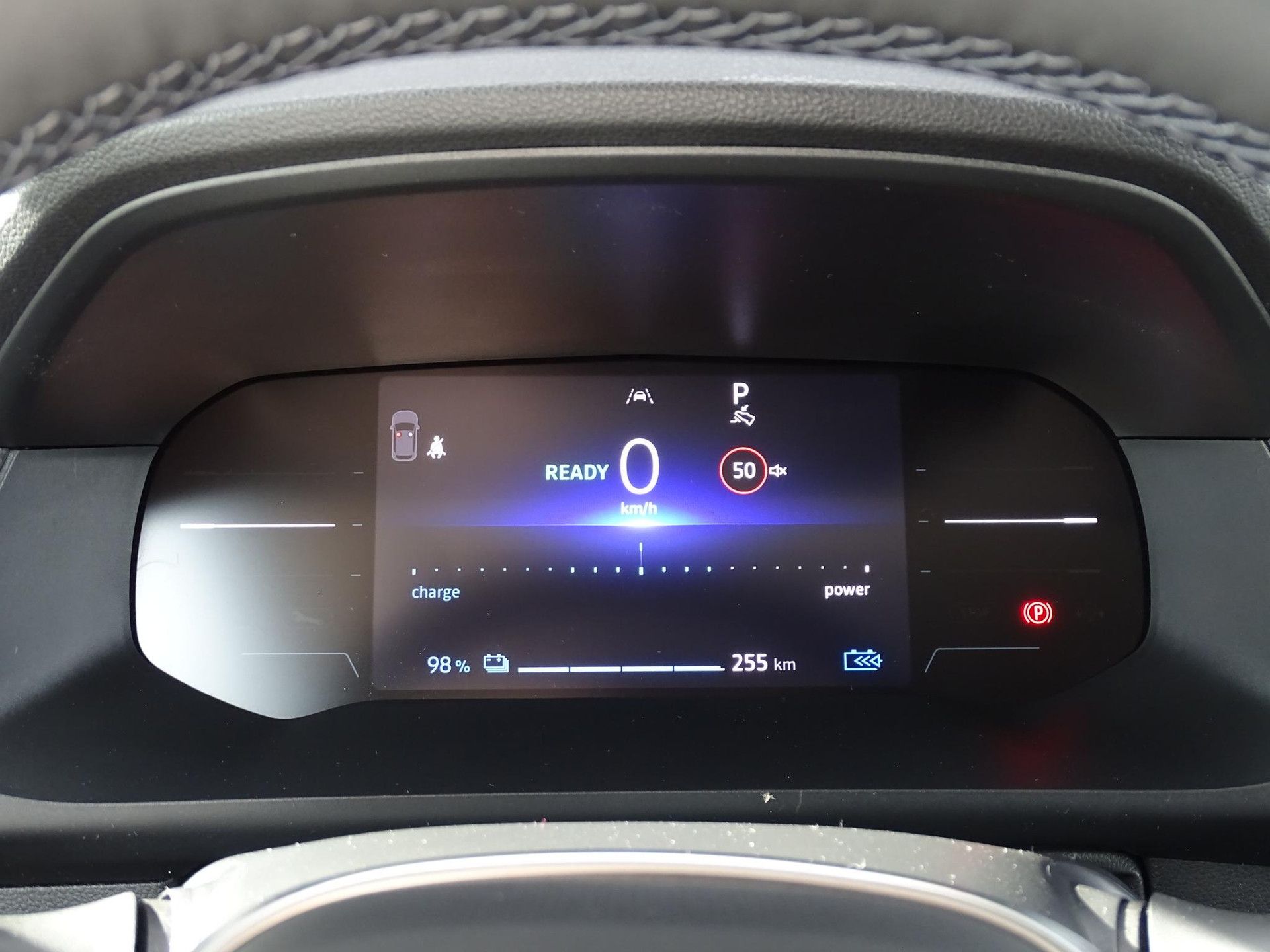 Renault Kangoo met kenteken V-34-RDD – dashboard