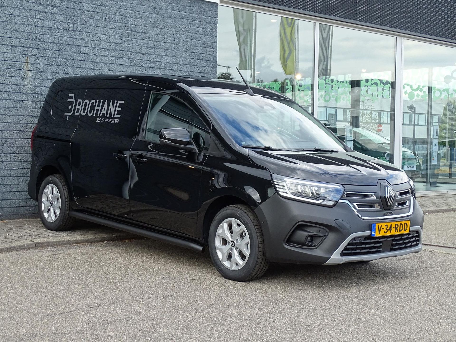 Renault Kangoo met kenteken V-34-RDD – detailfoto
