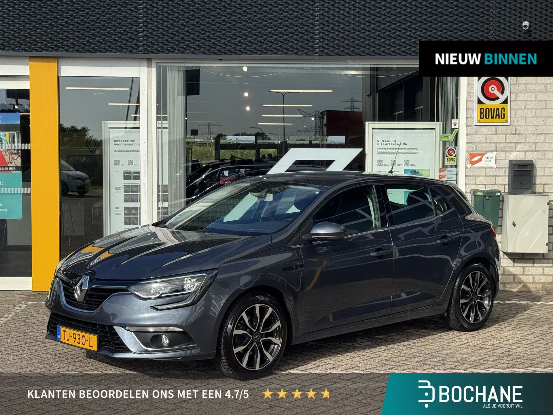 Renault Mégane met kenteken TJ-930-L – vooraanzicht