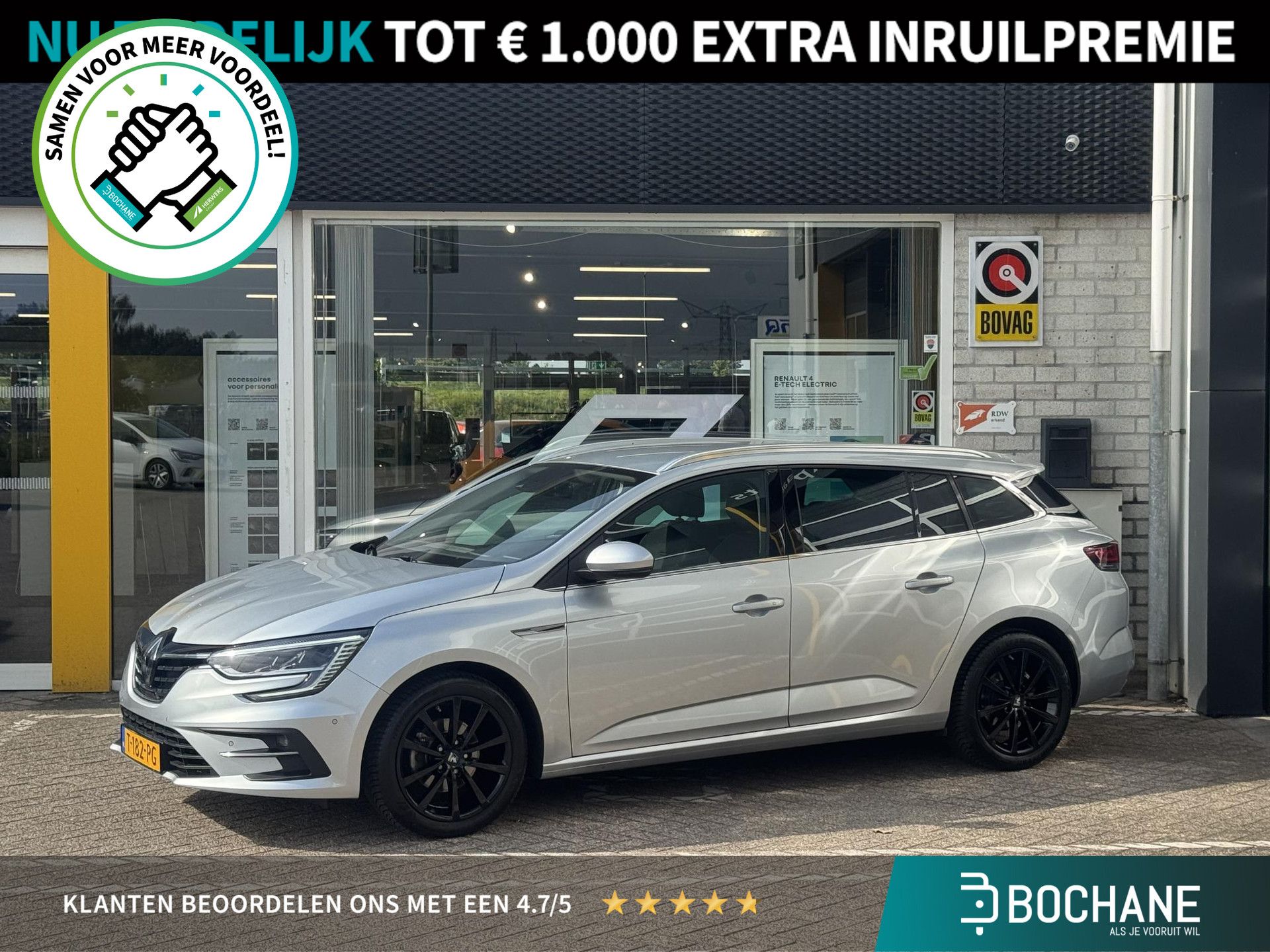 Renault MéganeEstate financial lease – kenteken T-182-PG