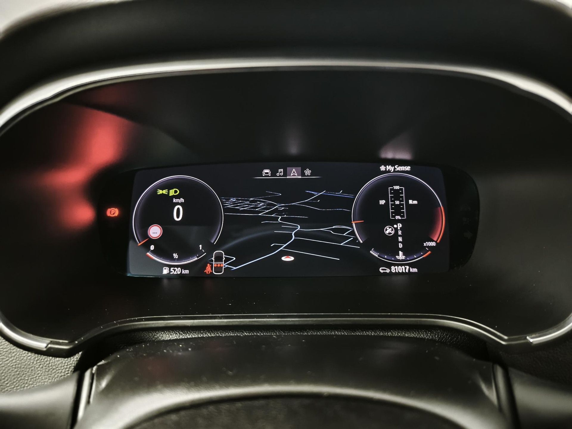Renault MéganeEstate met kenteken T-911-BZ – dashboard