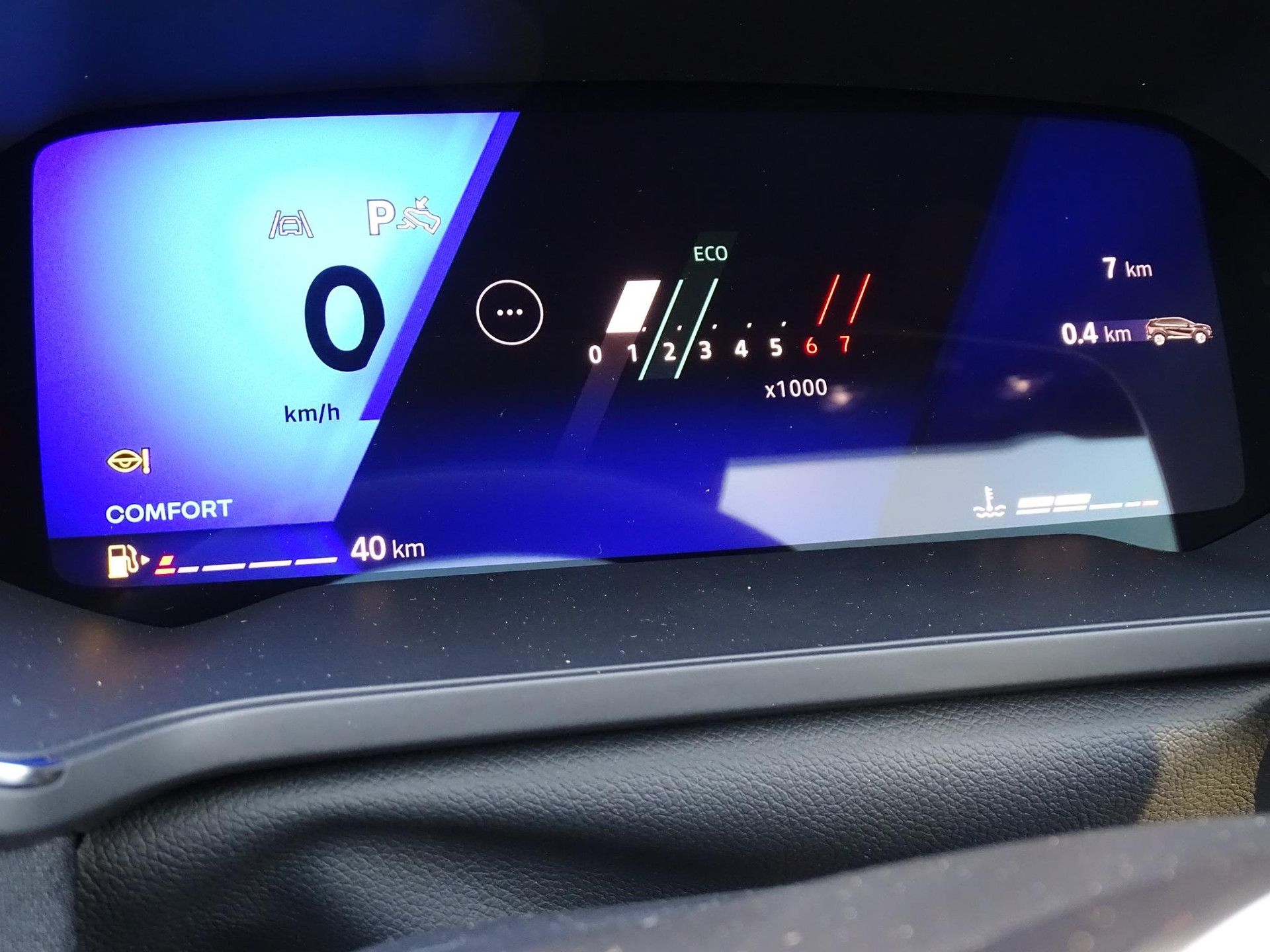 Renault Symbioz – dashboard