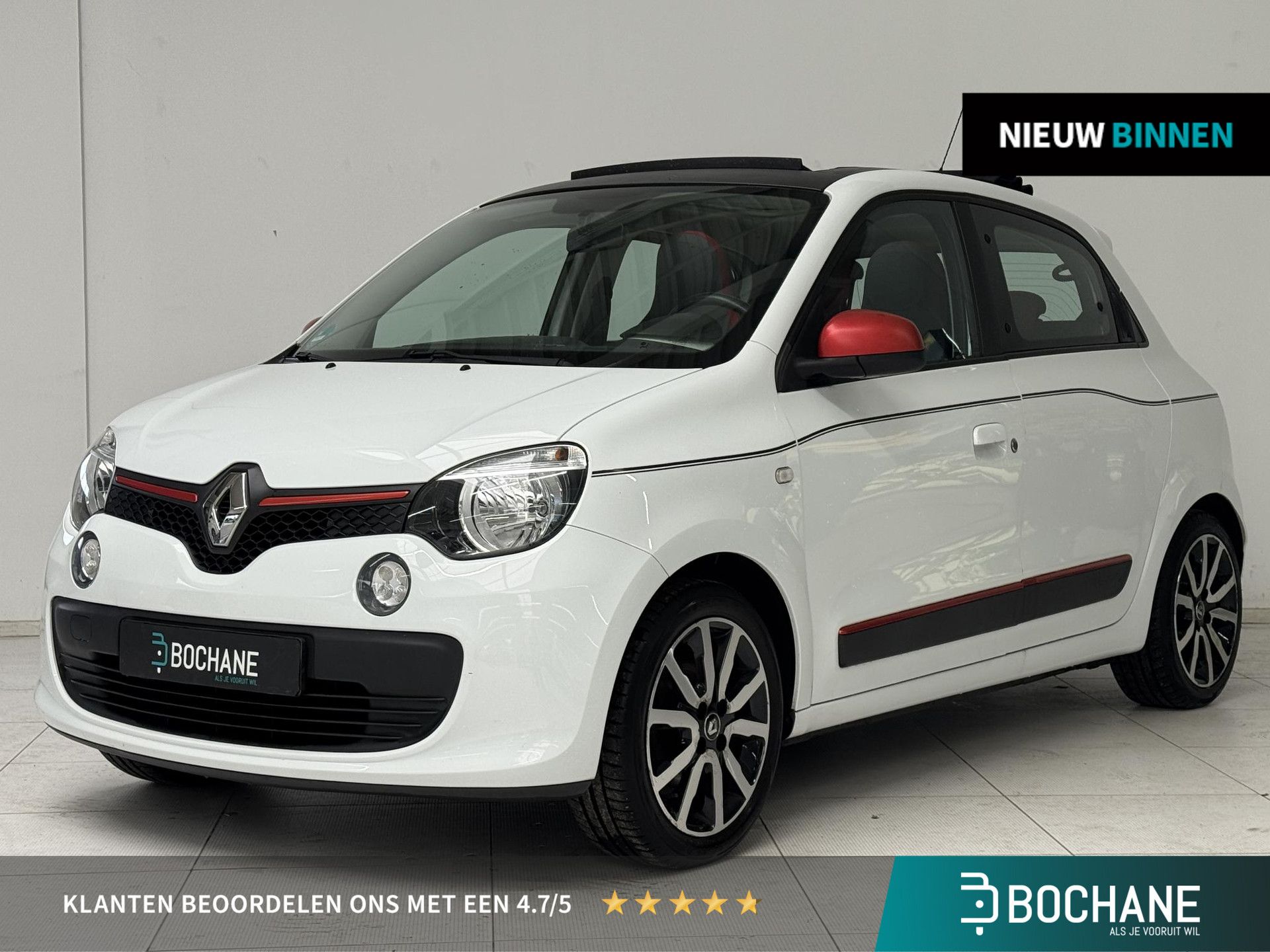 Renault Twingo met kenteken J-494-SN – vooraanzicht