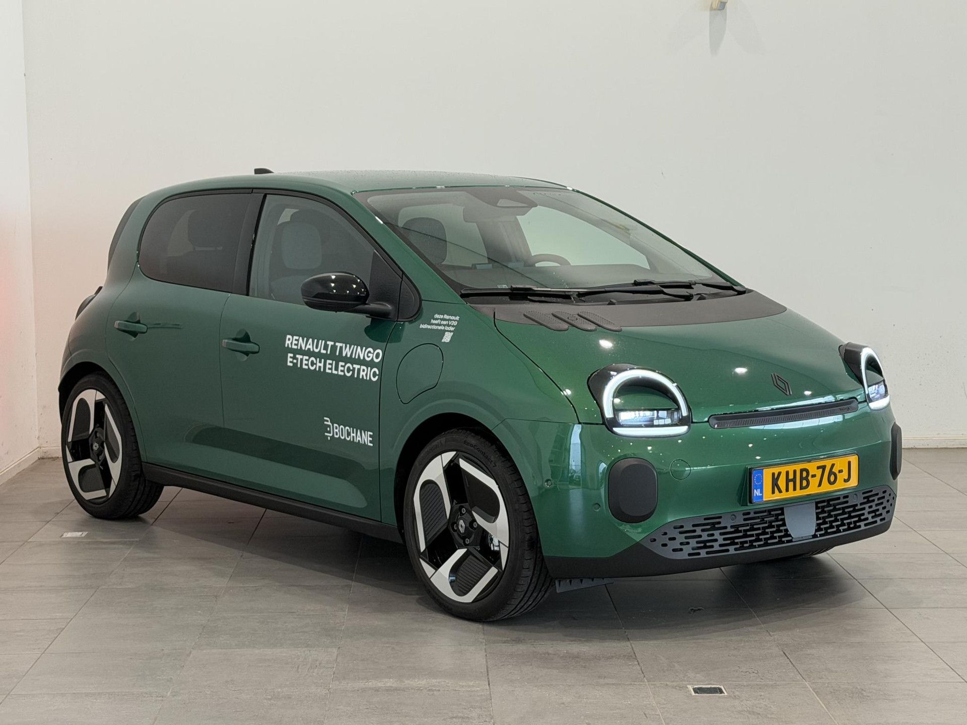 Renault Twingo met kenteken KHB-76-J – detailfoto