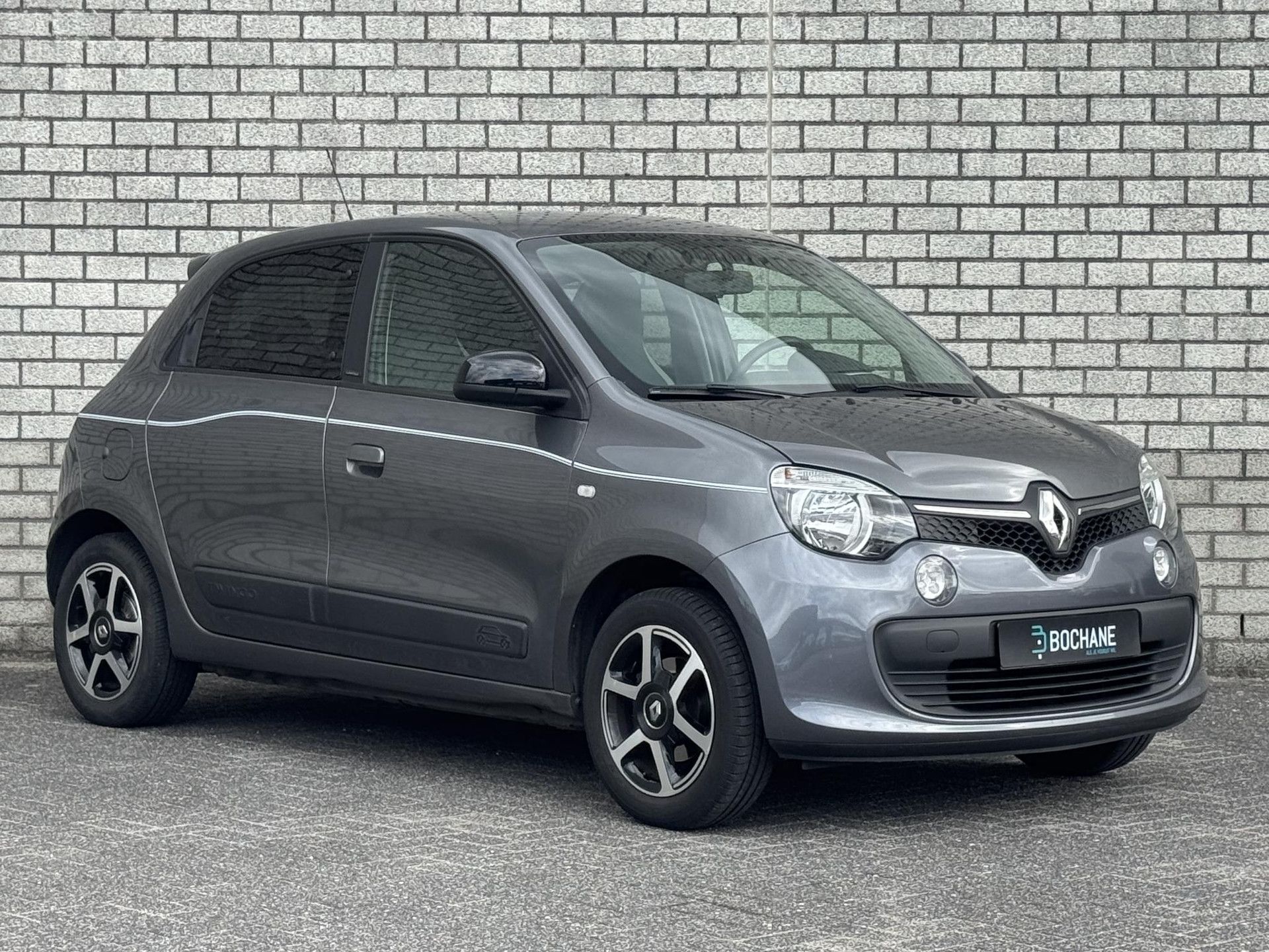 Renault Twingo met kenteken RS-125-N – detailfoto