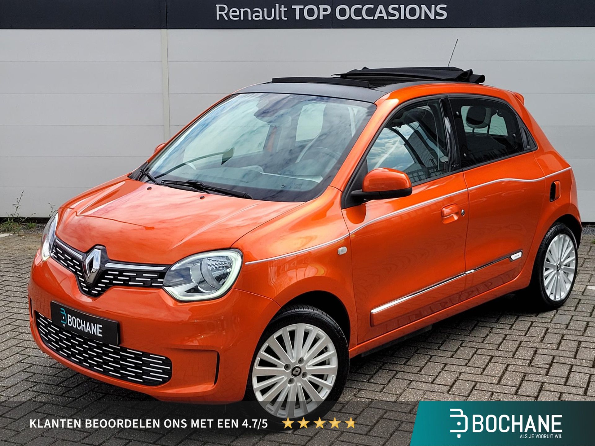 Renault Twingo met kenteken T-307-PT – vooraanzicht
