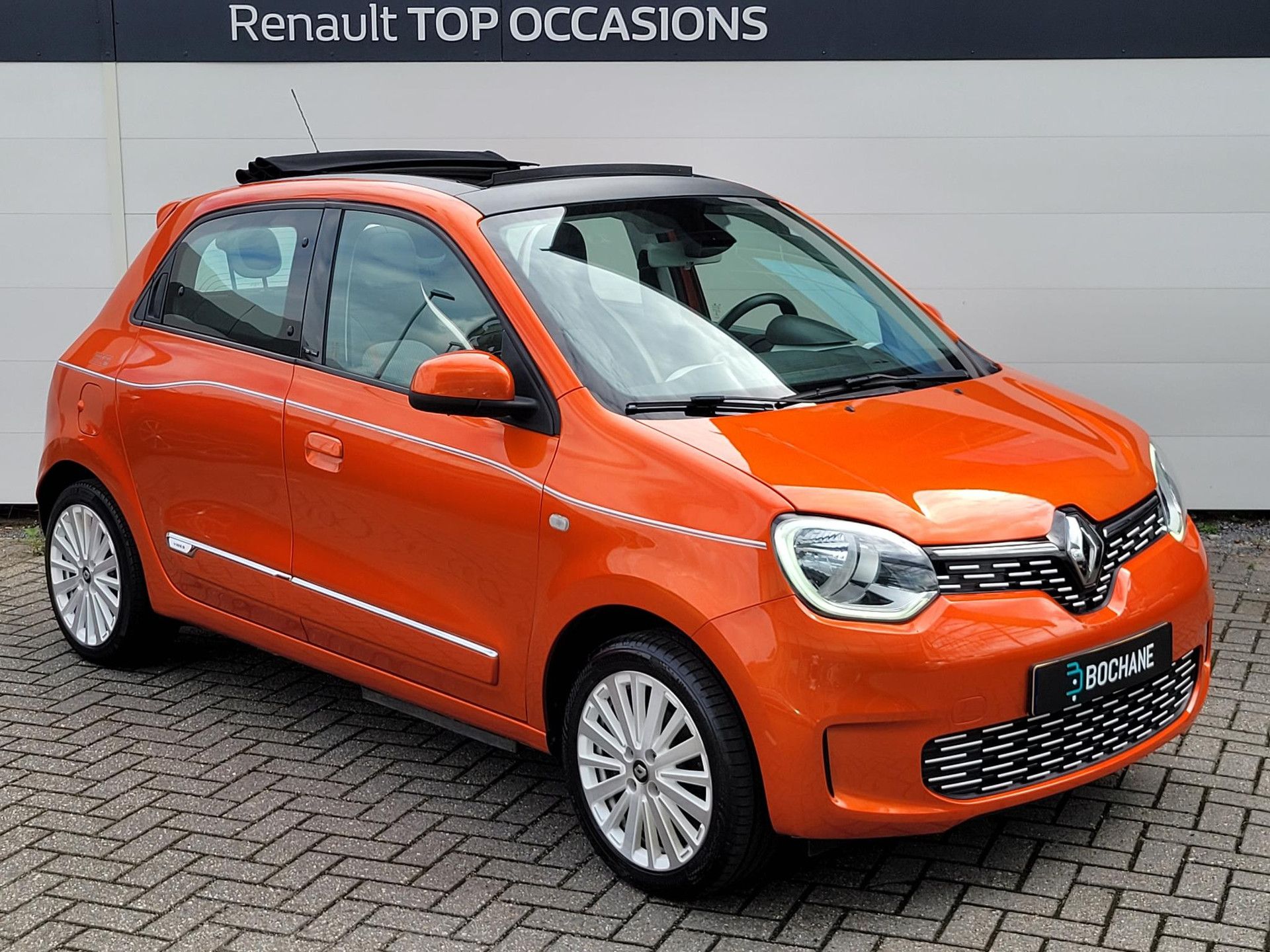 Renault Twingo met kenteken T-307-PT – detailfoto