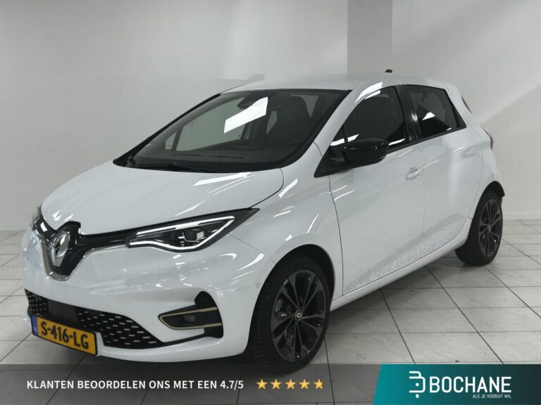 Renault ZOE met kenteken S-416-LG – vooraanzicht