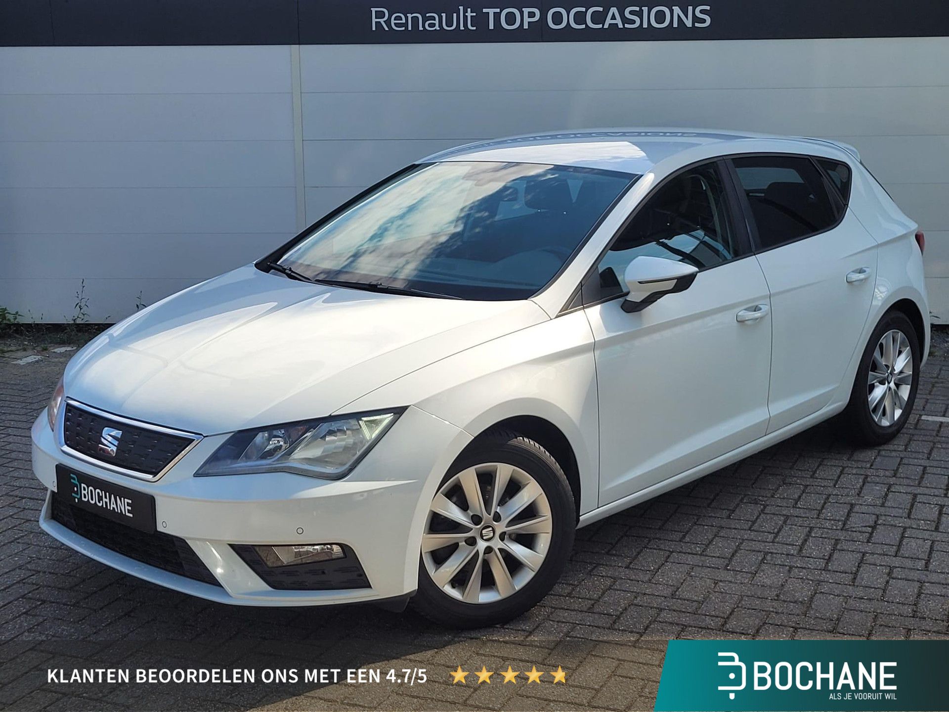 SEAT Leon met kenteken ZG-081-N – vooraanzicht