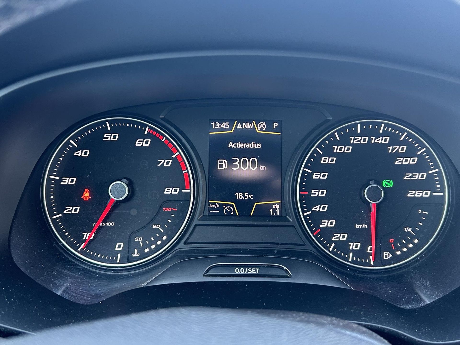 SEAT Leon met kenteken ZG-081-N – dashboard