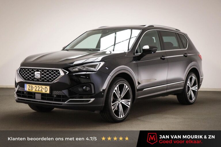 SEAT Tarraco met kenteken ZB-222-D – vooraanzicht